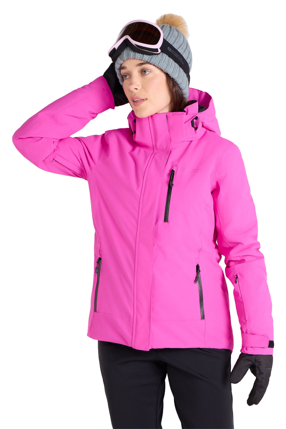 Pink Aspen Waterproof Ski Jacket, Image 4 of 4