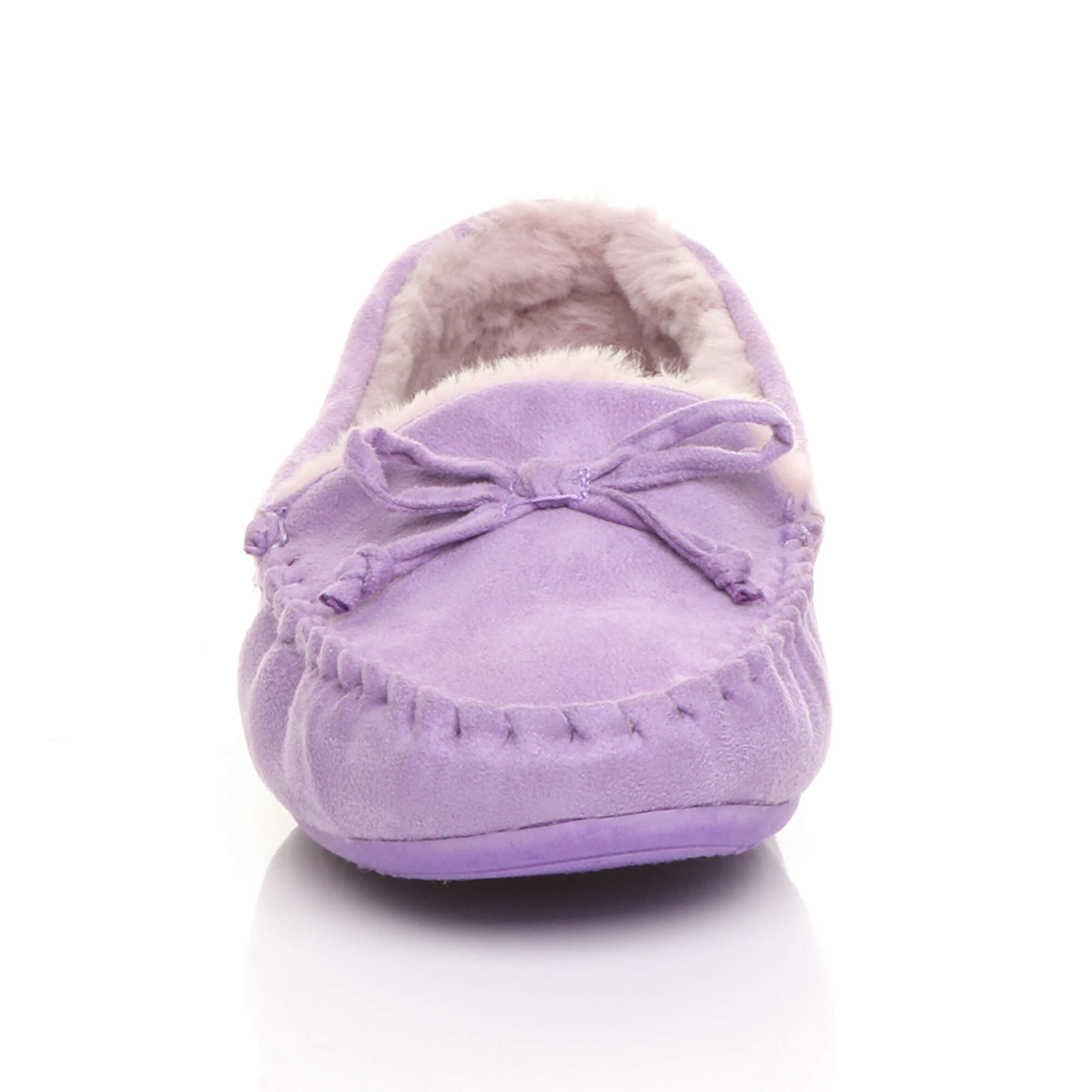 Lilac Boat Shoes Moccasins Slippers, Image 6 of 6