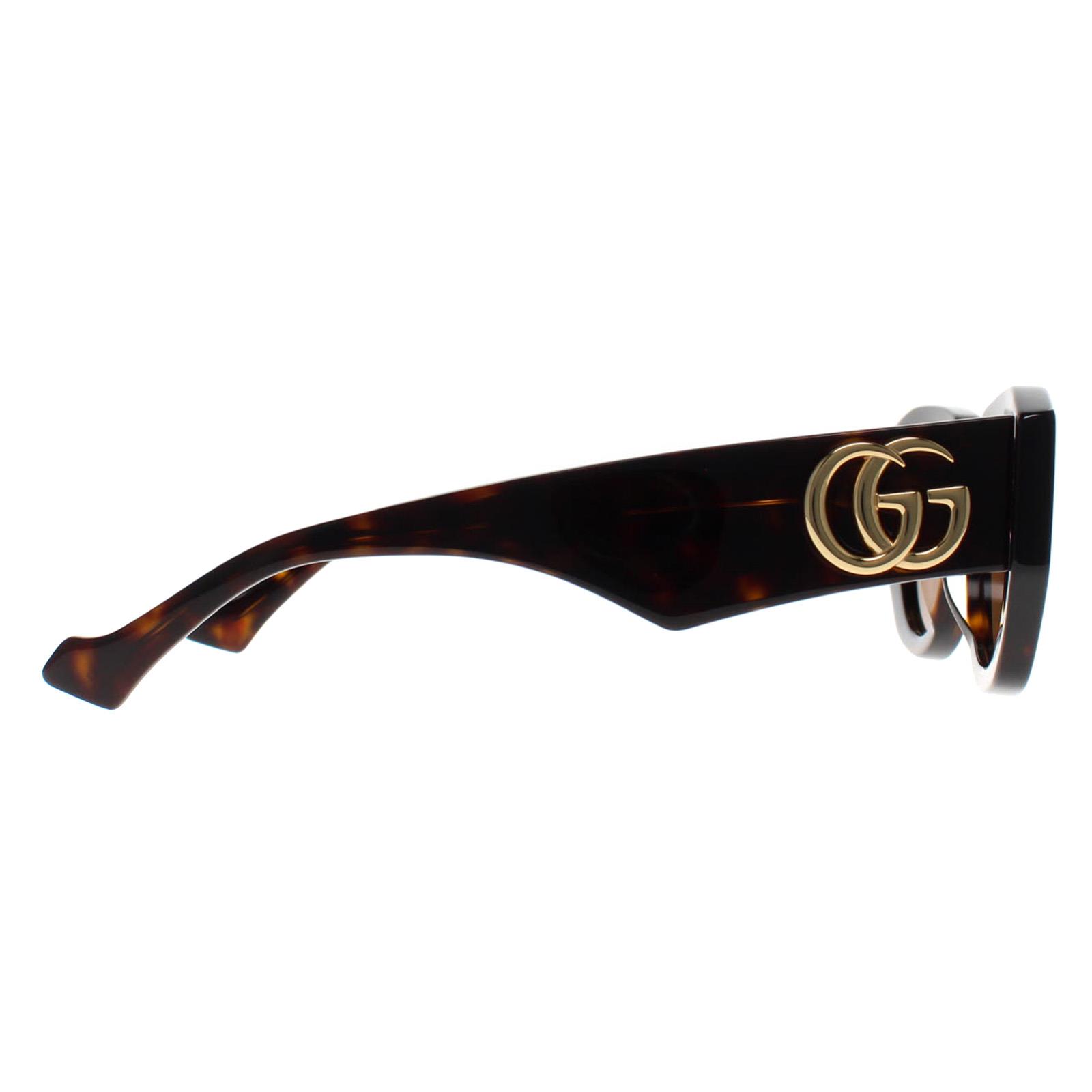 Brown Cat Eye Shiny Dark Havana Brown GG1421S, Image 4 of 4