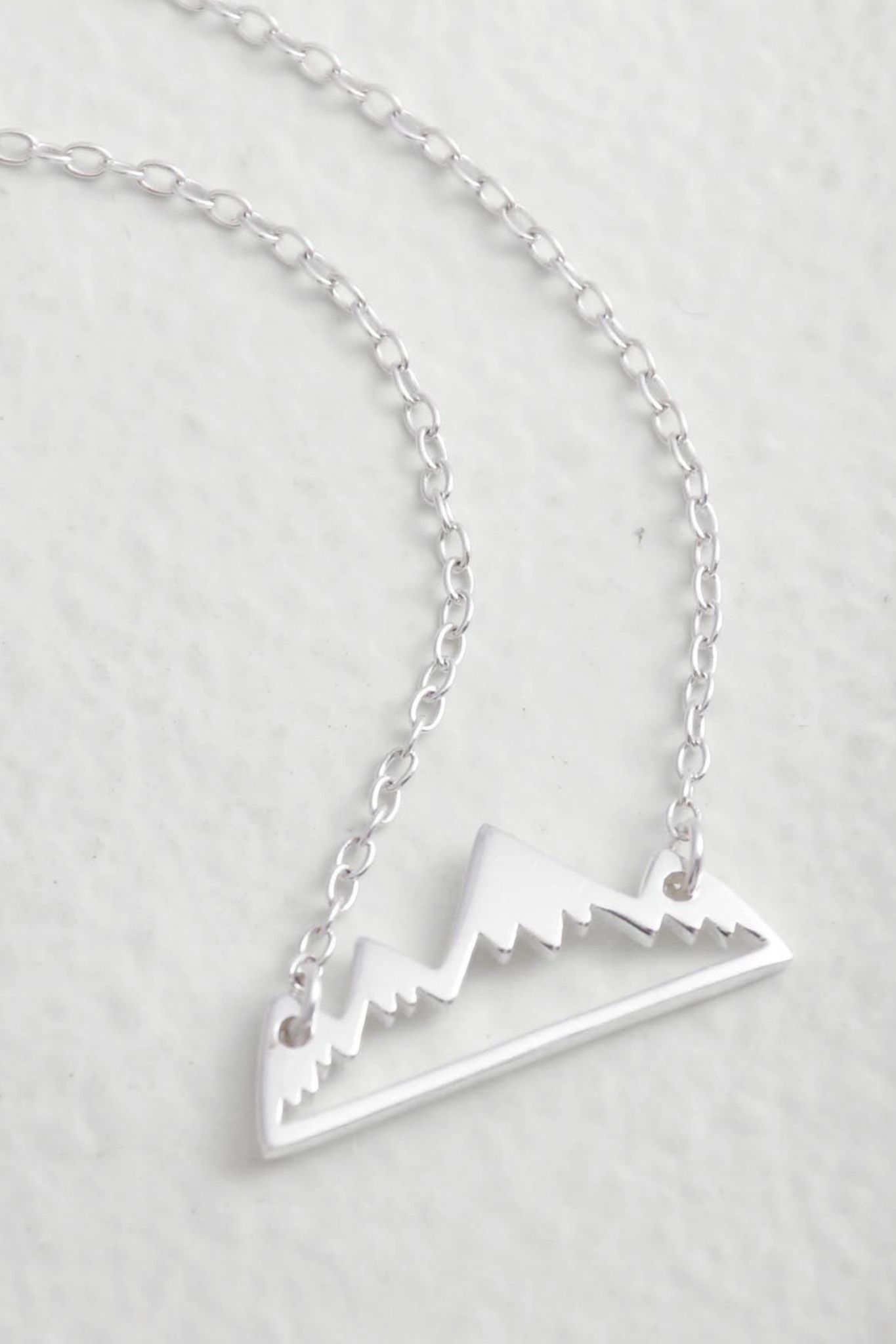 Silver Sterling Silver Mountain Bracelet, Image 3 of 4