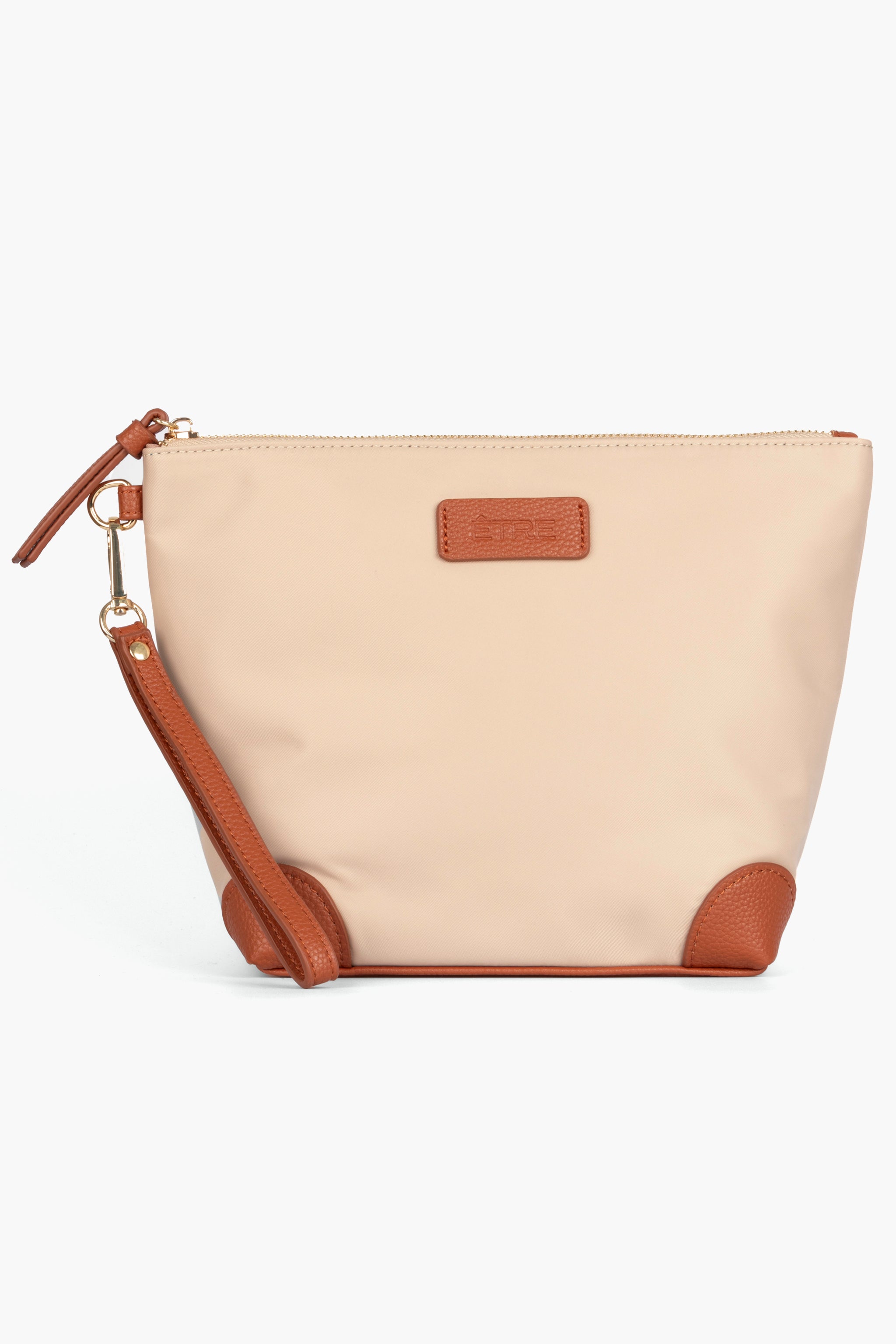 Pink Plain Medium Wash Bag