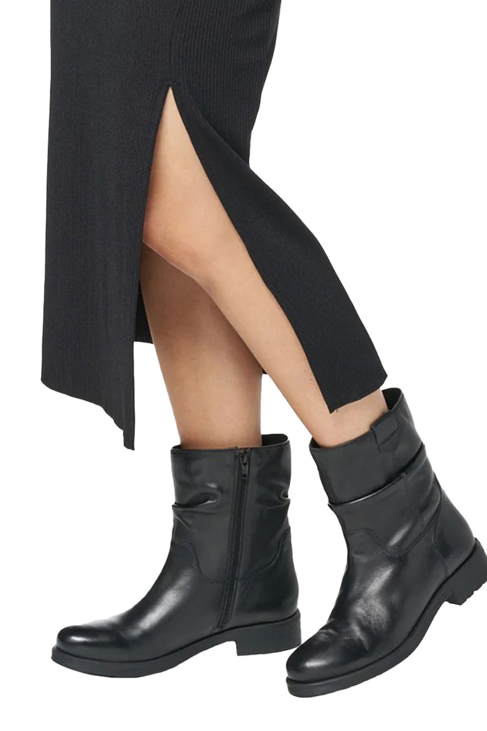 Black D Rawelle A Patent Leather Ankle Boots, Image 1 of 4