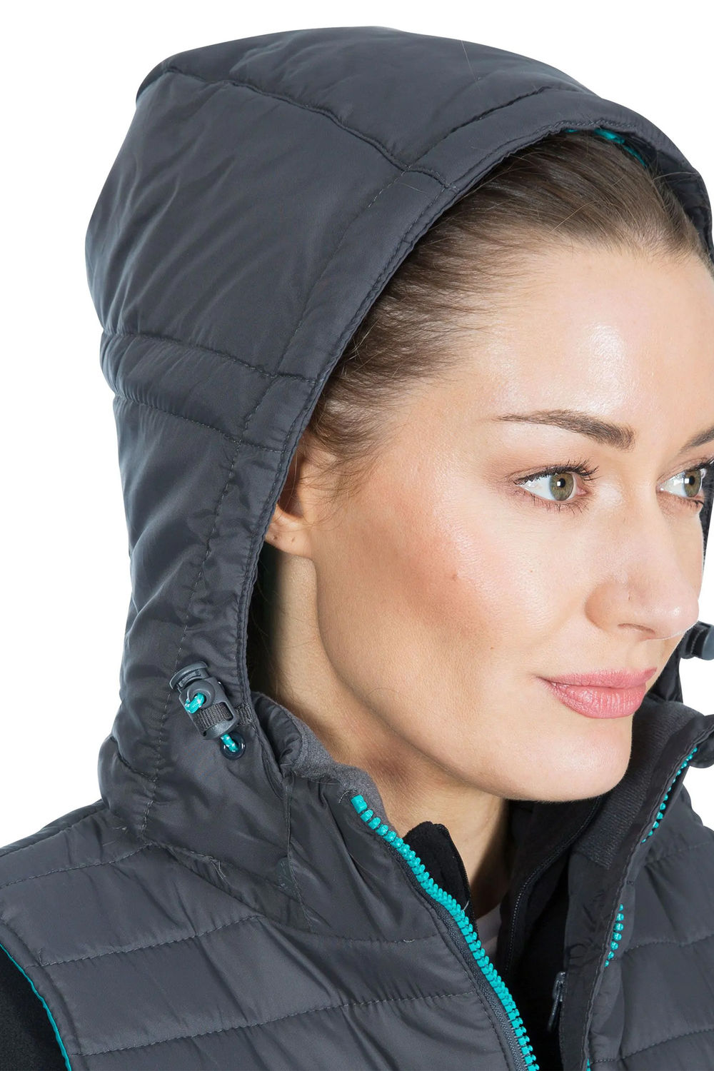 Charcoal Aretha Casual Gilet, Image 4 of 5