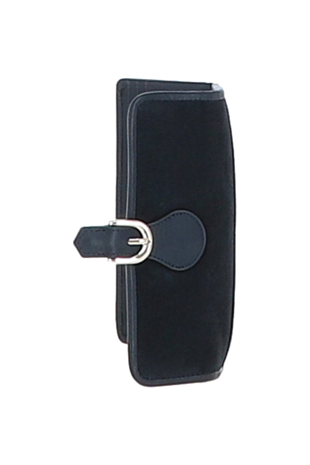 Navy 10 Card Suede Leather Purse, Image 2 of 4