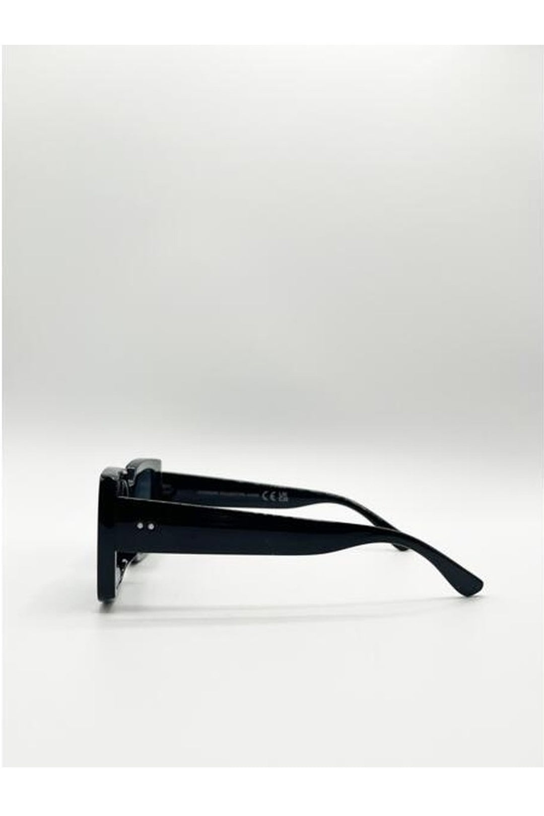 Black Oversized Square Frame in Black, Image 3 of 5