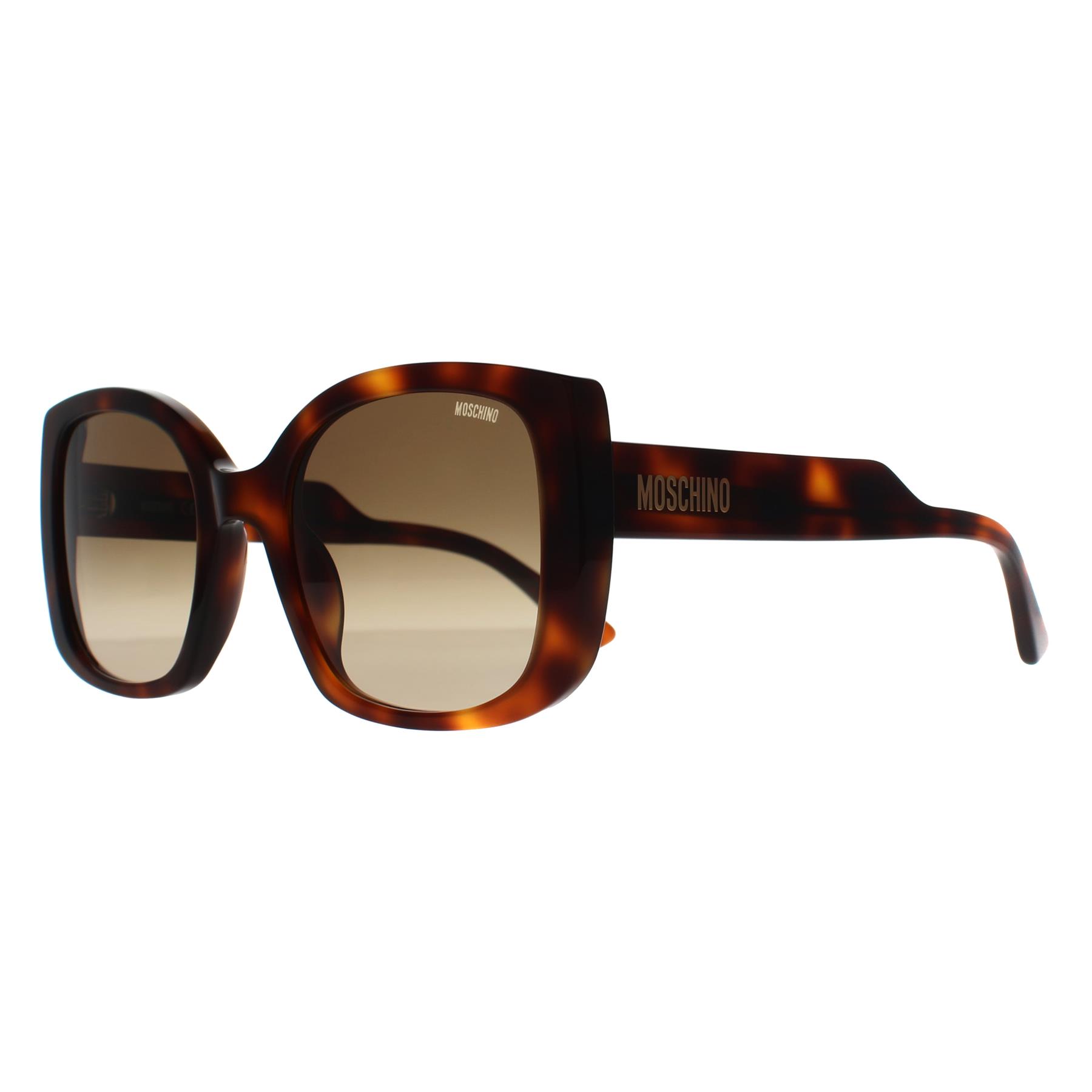 Brown Moschino Brown Square Havana Brown Gradient MOS124/S, Image 2 of 3