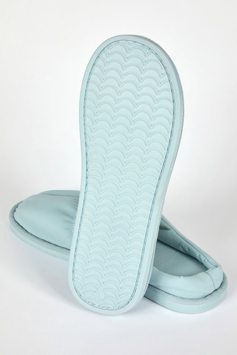 Blue Padded Mule Slipper, Image 6 of 5