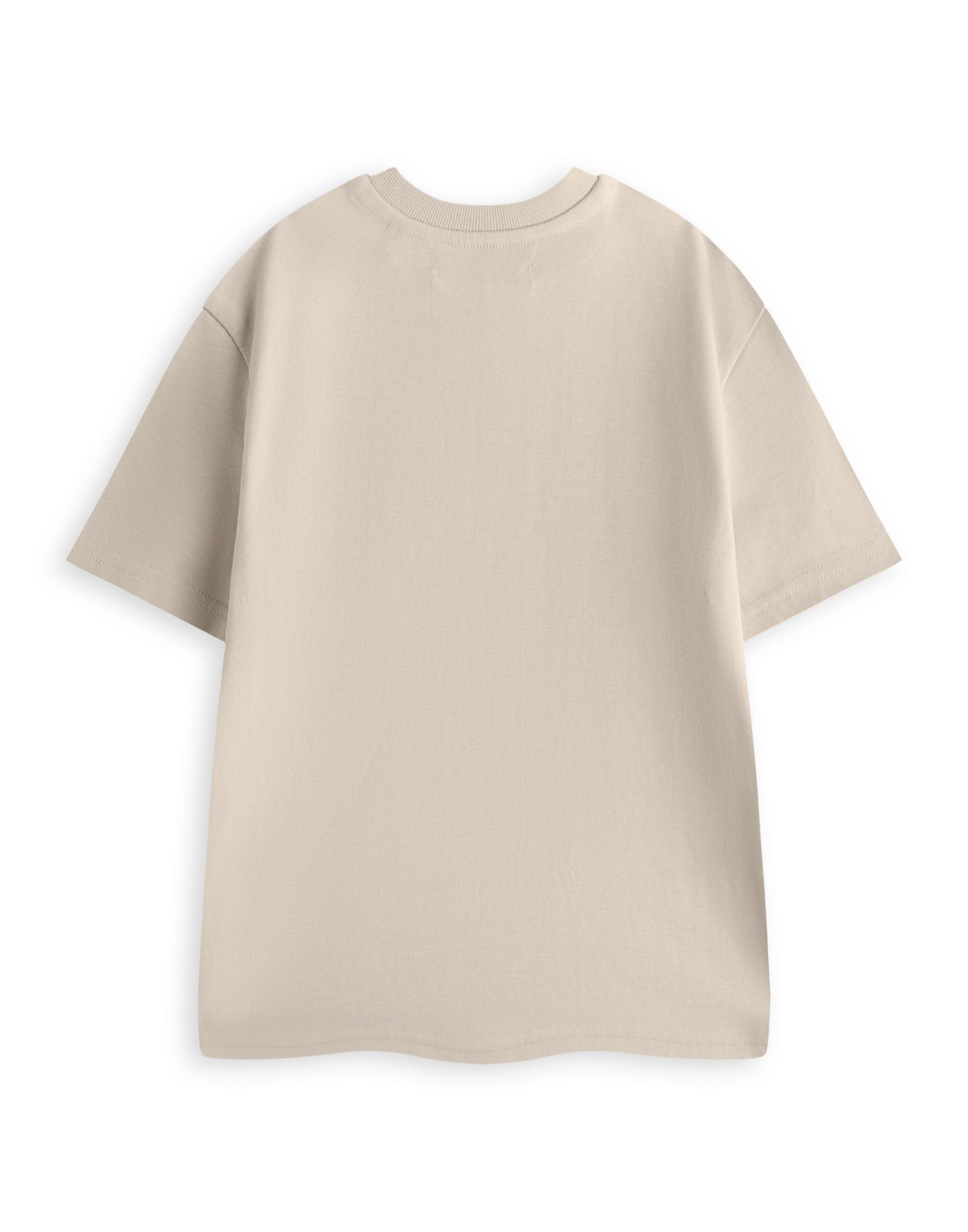 Beige Lord Of The Rings Map Large T-Shirt, Image 2 of 4