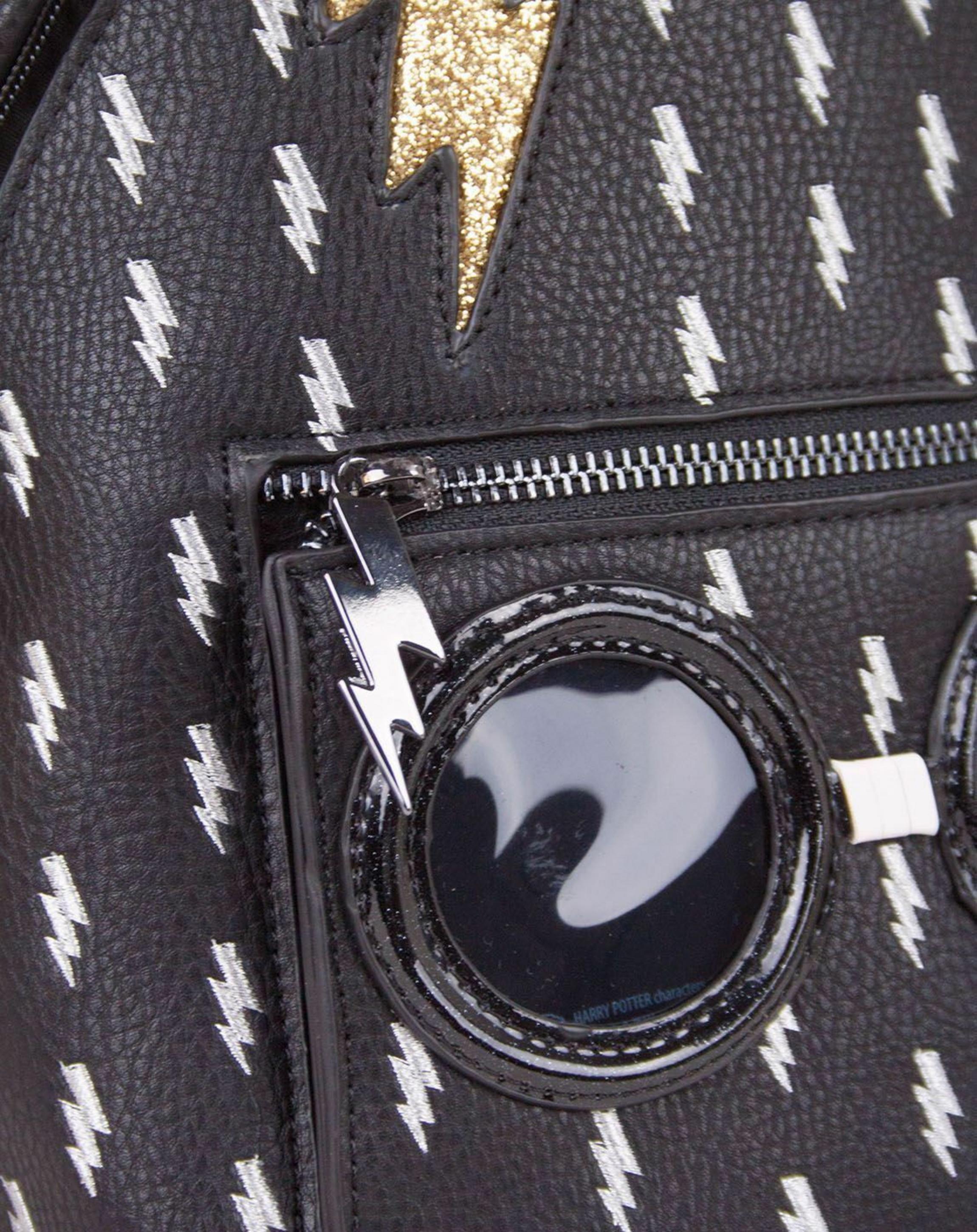 Black Danielle Nicole Harry Potter Bolt Backpack, Image 6 of 6