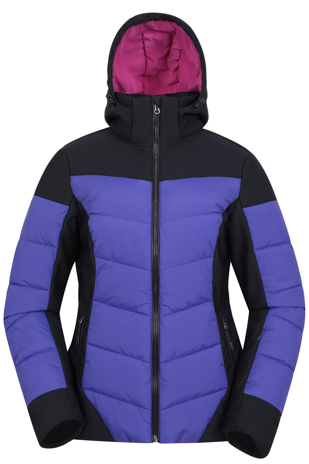Purple Resort RECCO Padded Ski Jacket, Image 1 of 4