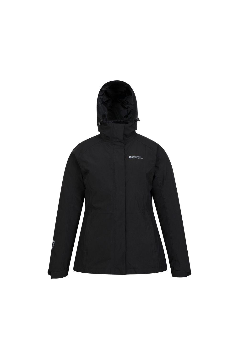 Black Alaskan 3 in 1 Padded Jacket, Image 5 of 6
