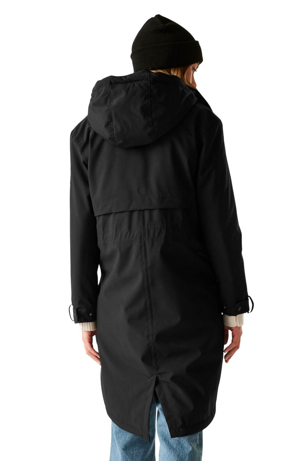 Black Regatta Black Yannta Insulated Waterproof Jacket, Image 5 of 6