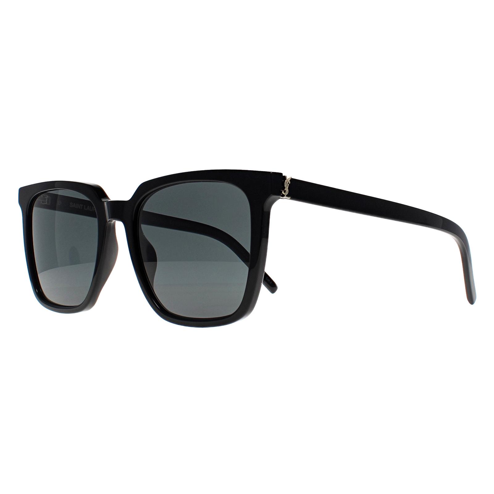 Black Square Shiny Black Dark Grey SL M146, Image 2 of 4