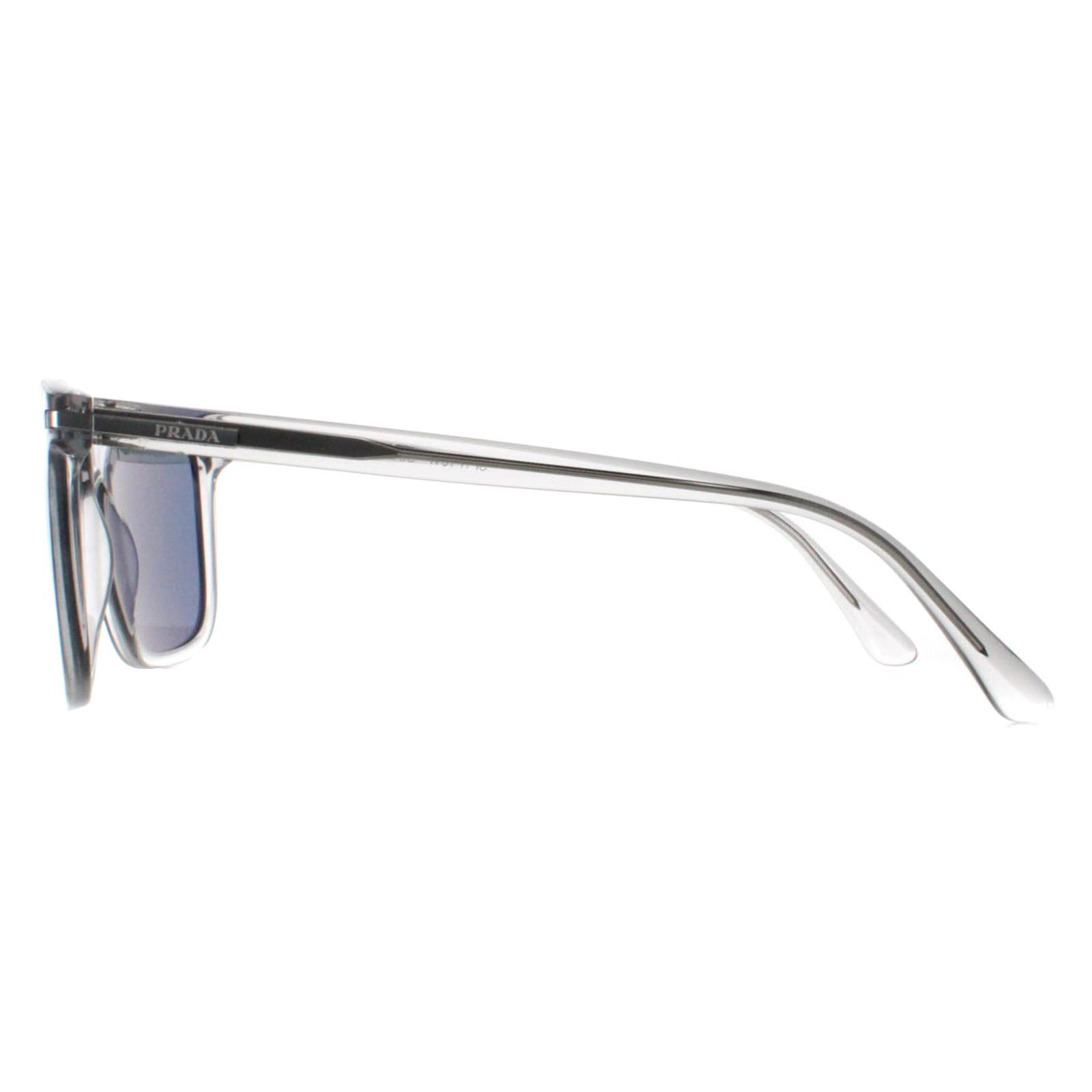 Grey Prada Grey Rectangle Grey Crystal Blue PR18WS, Image 3 of 4