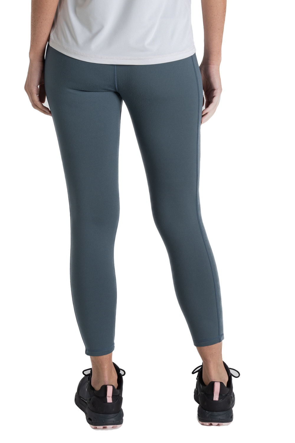 Grey Velocity Leggings, Image 2 of 3