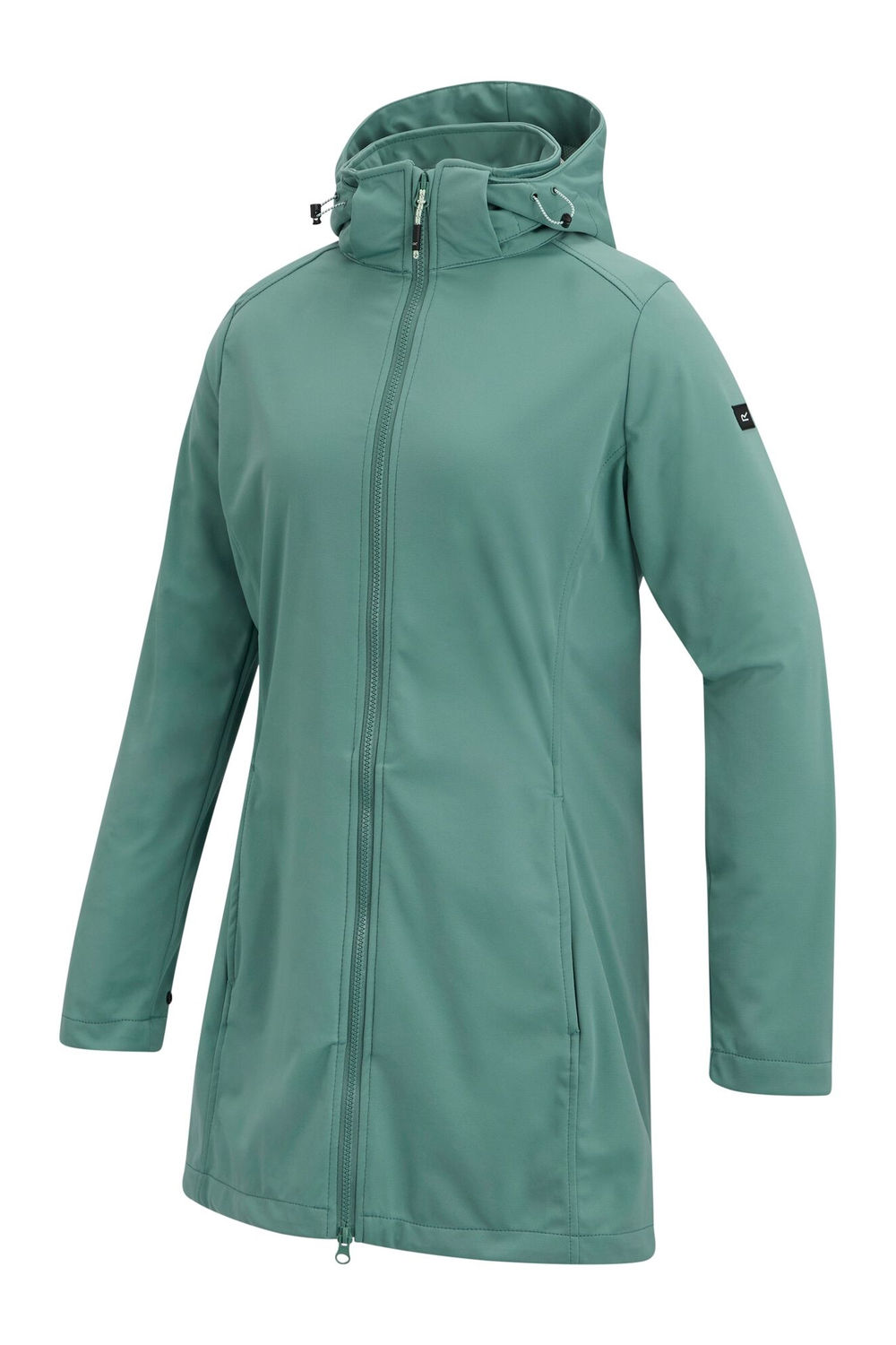 Olive Regatta Olive Carisbrooke Softshell Waterproof Jacket, Image 3 of 4