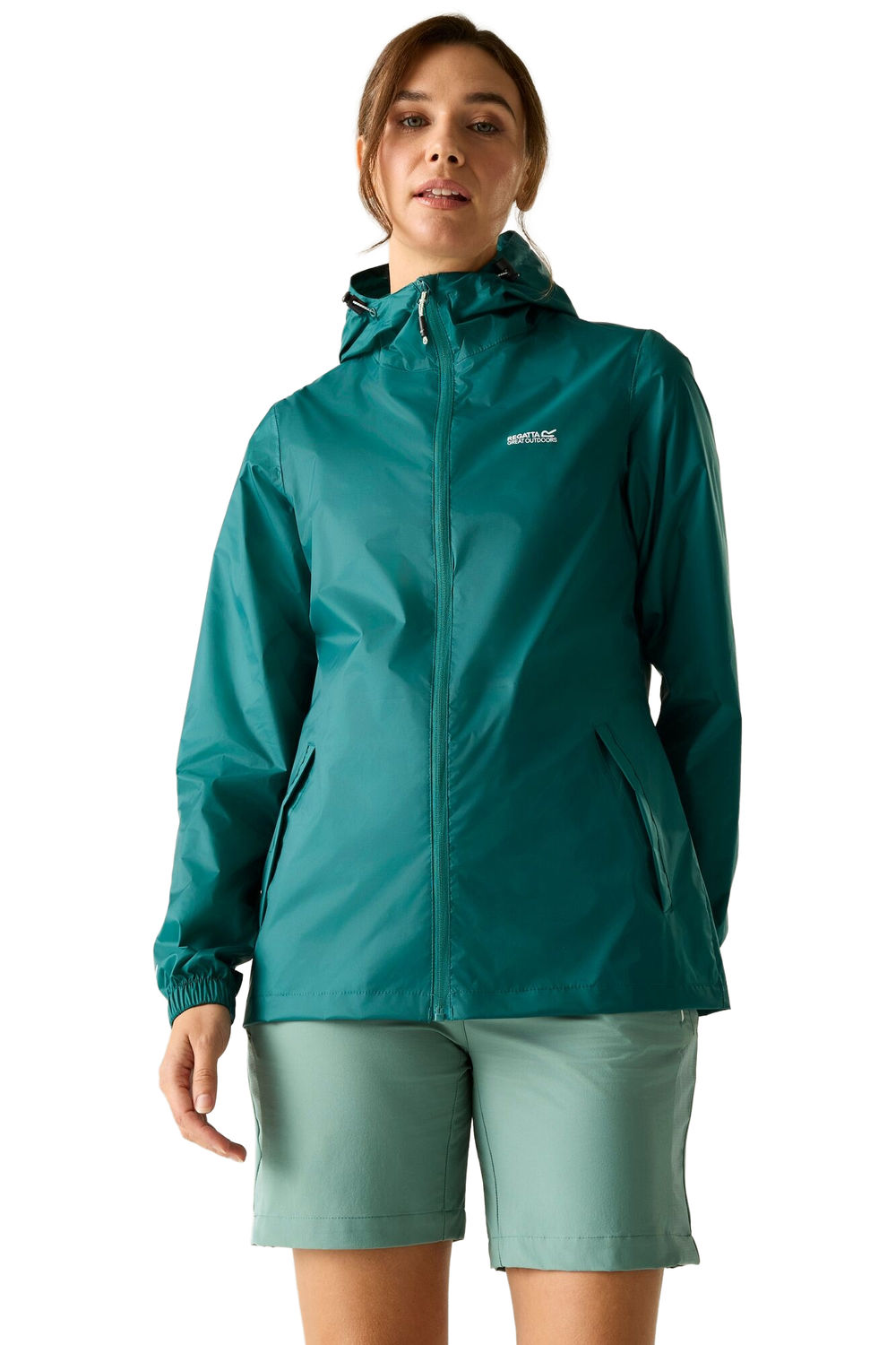 Green Pack It III Waterproof Jacket, Image 1 of 4