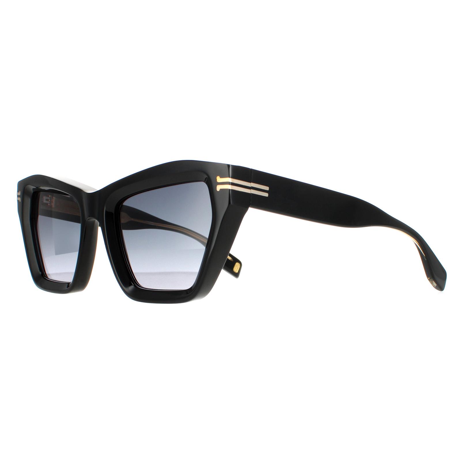 Black Marc Jacobs Black Cat Eye Black Dark Grey Gradient MJ 1001/S, Image 2 of 4