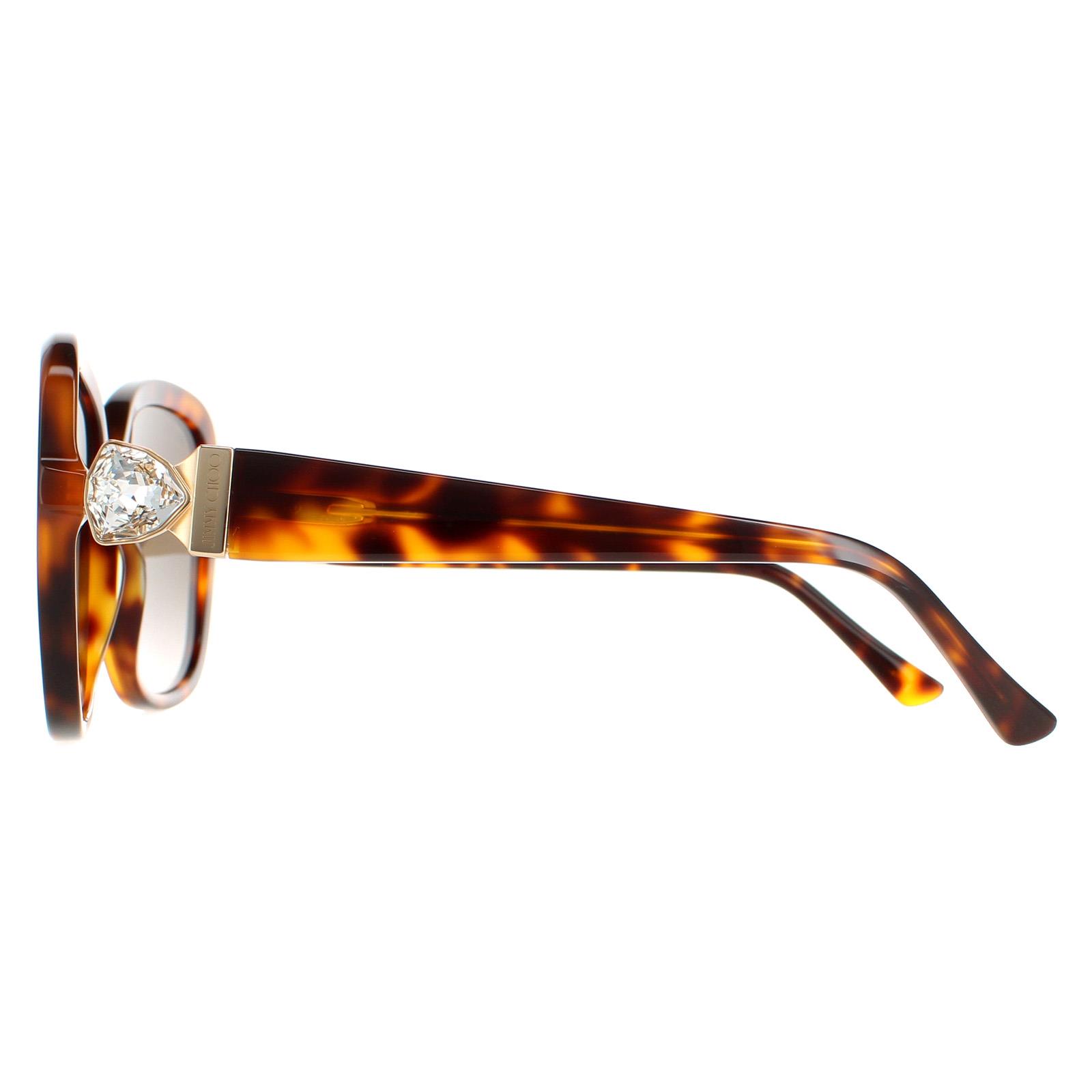 Brown Jimmy Choo Brown Square Havana Brown Gradient SADIE/S, Image 3 of 4