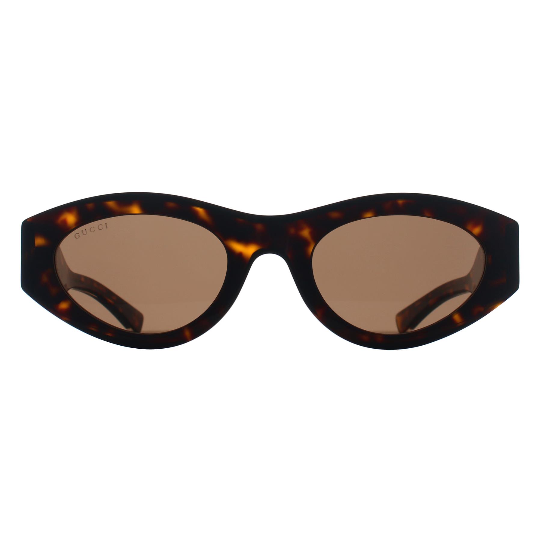 Brown Gucci Brown Oval Havana Brown GG2065S, Image 1 of 3