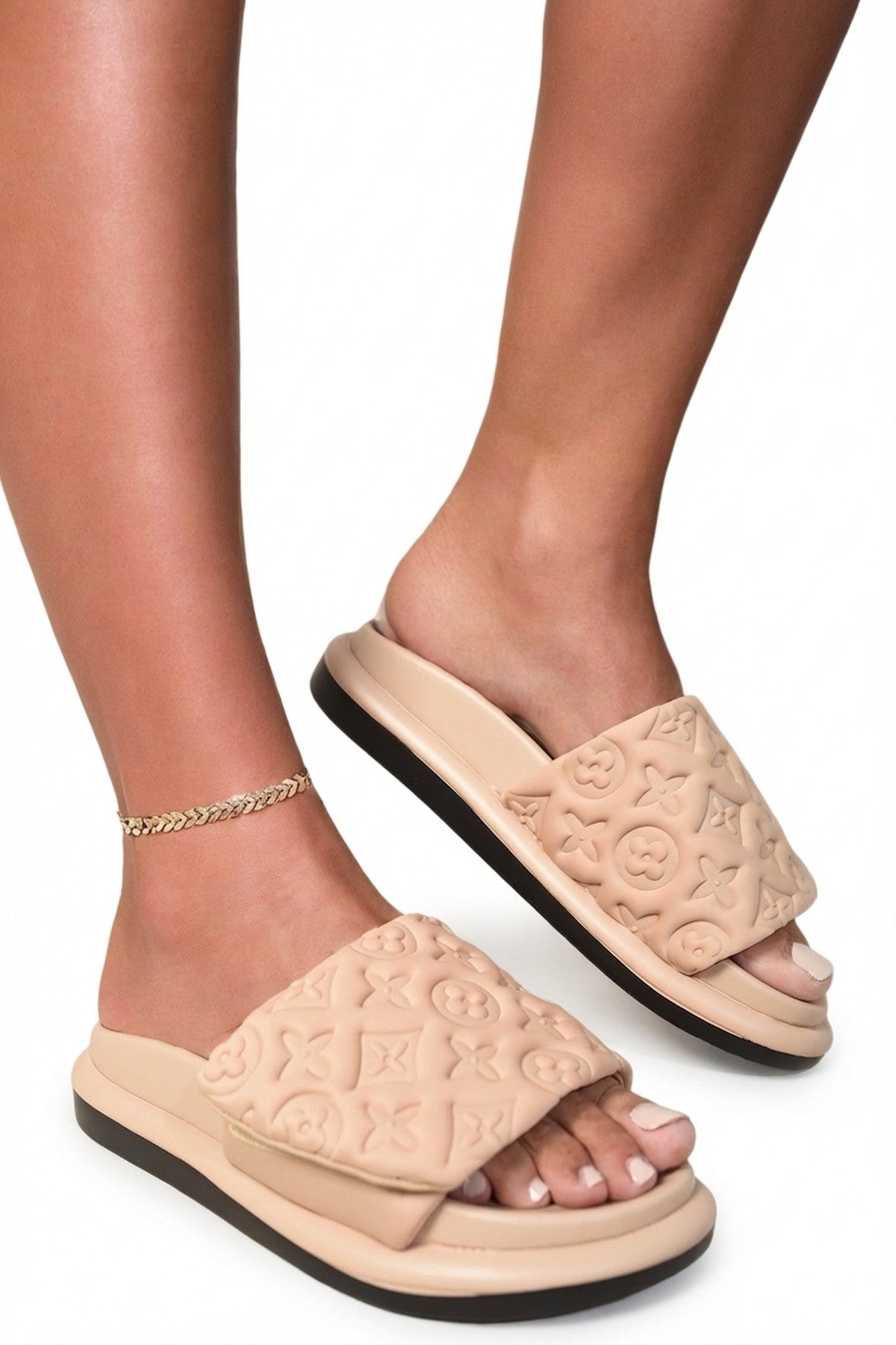Neutral iKrush Neutral Josie Flatform Sandals, Image 4 of 8