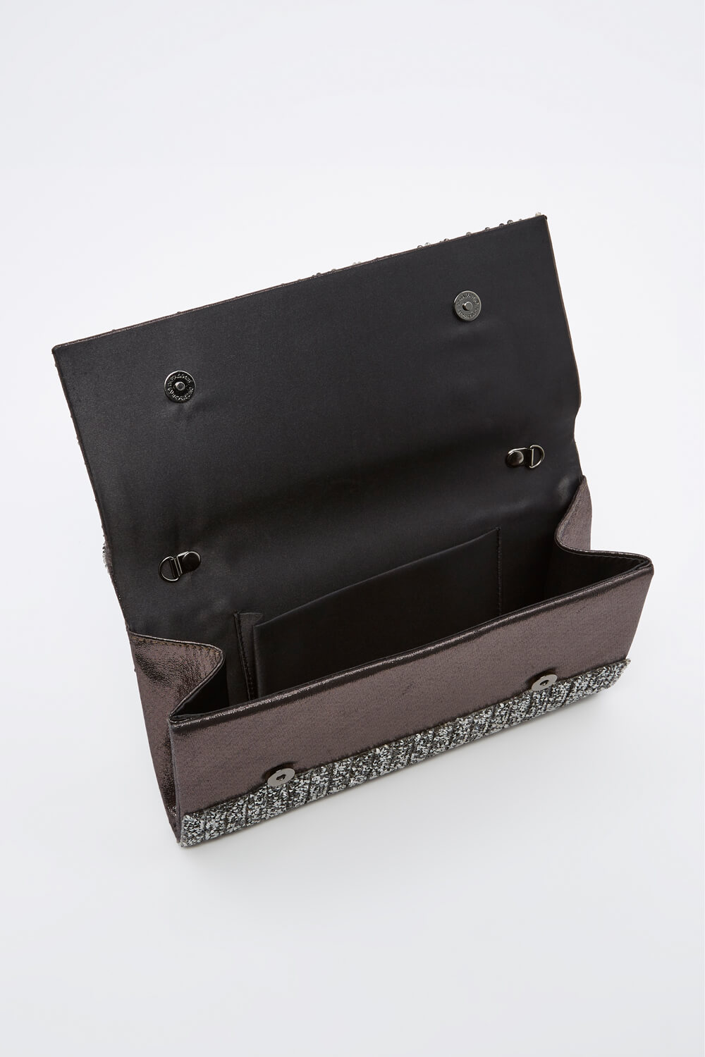PEWTER Sparkle Clutch Bag, Image 6 of 5