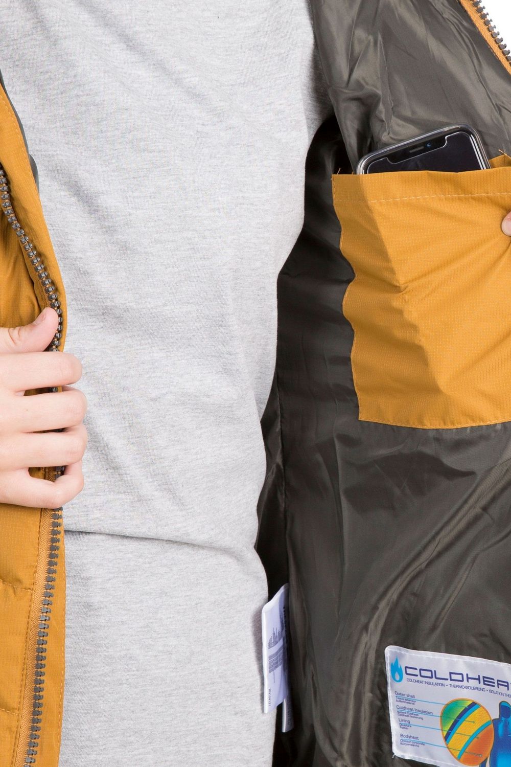 Brown Nadina Waterproof Padded Jacket, Image 4 of 7