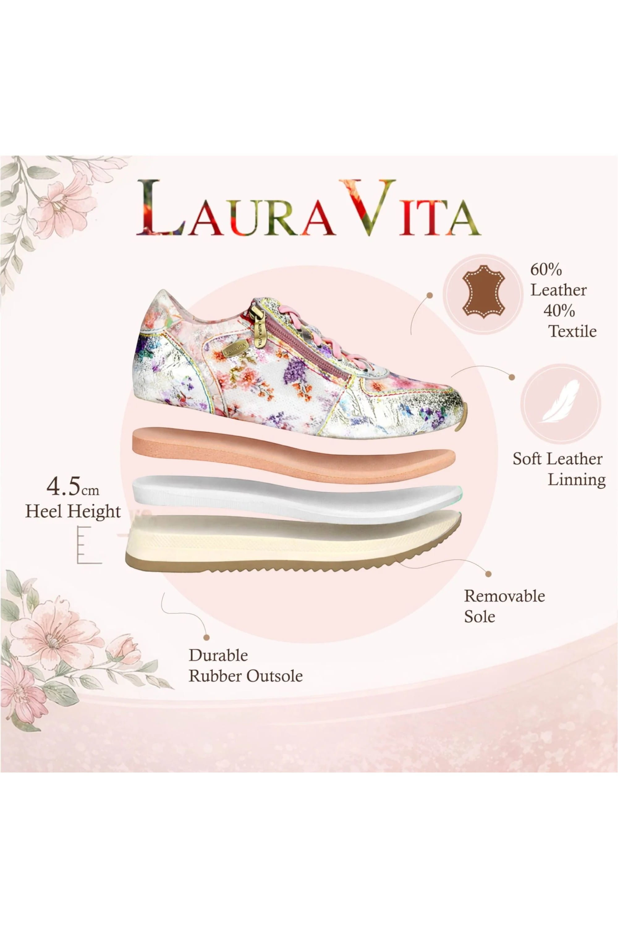 Pink Womens Trainers Sneaker Shoes-GYCMO-58, Image 3 of 7