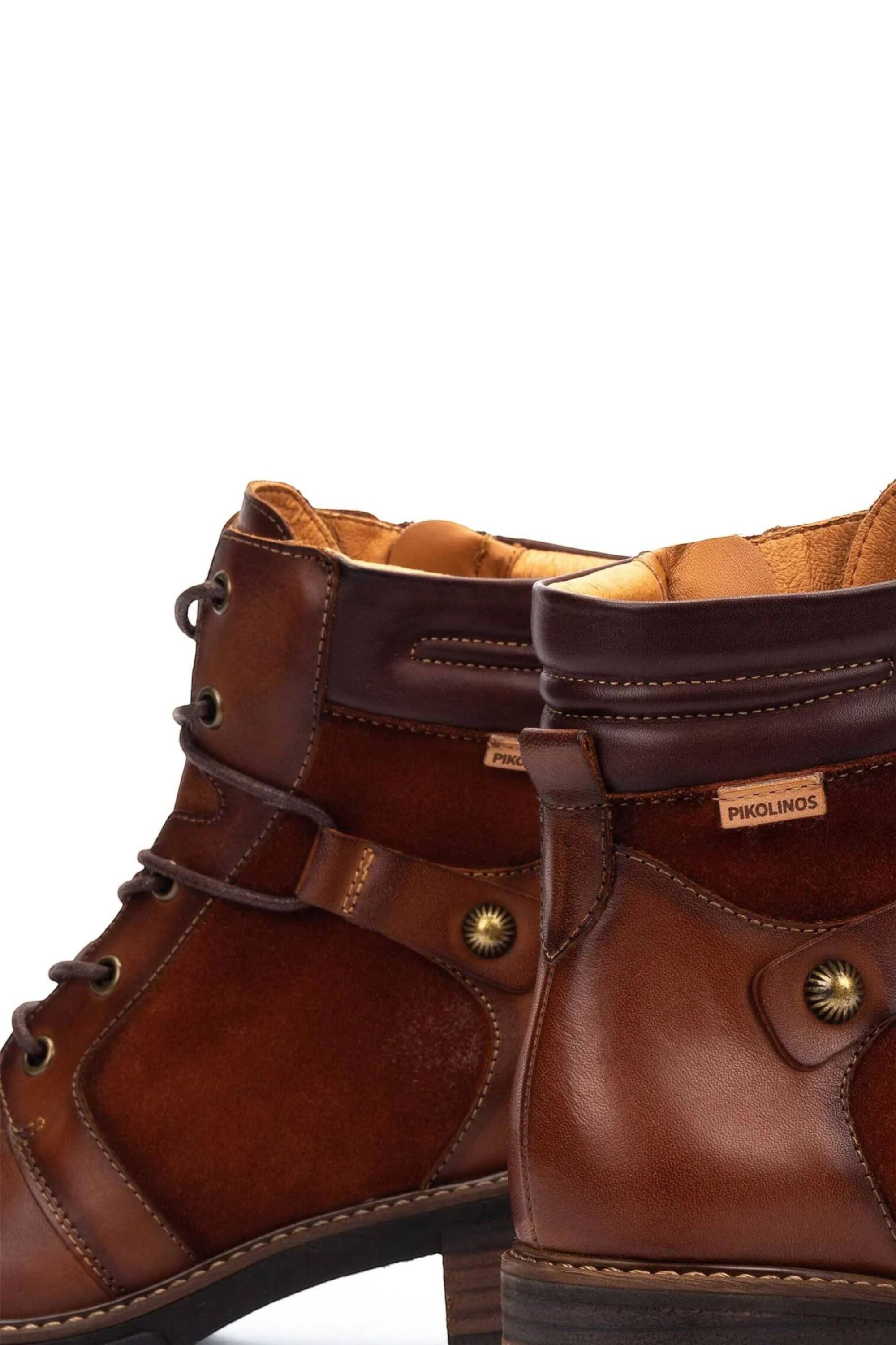 Brown Womens Soft Heel Ankle Boots -W1T-8979C1, Image 6 of 7