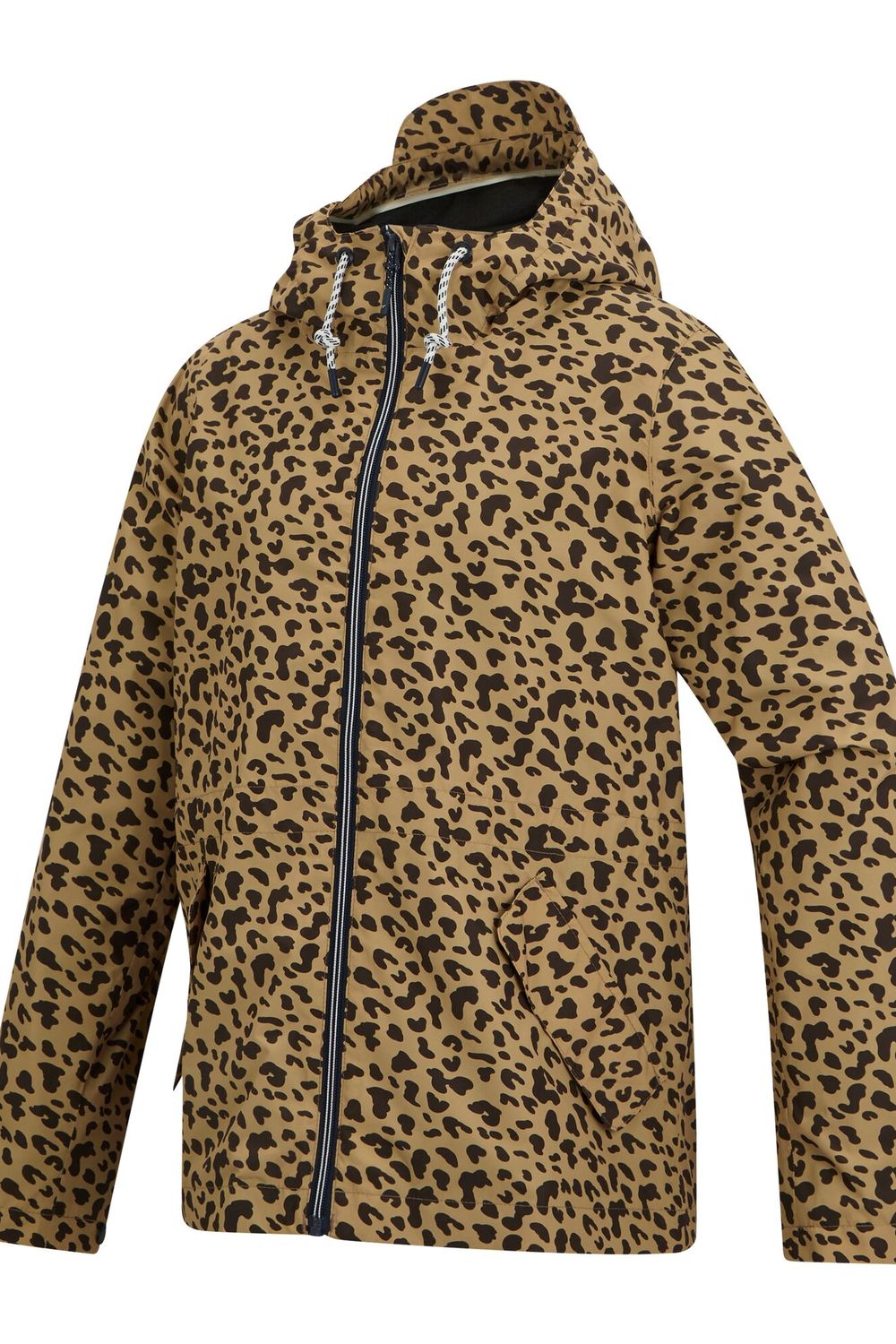 Multi Regatta Multi Bayletta Leopard Print Waterproof Jacket, Image 3 of 4