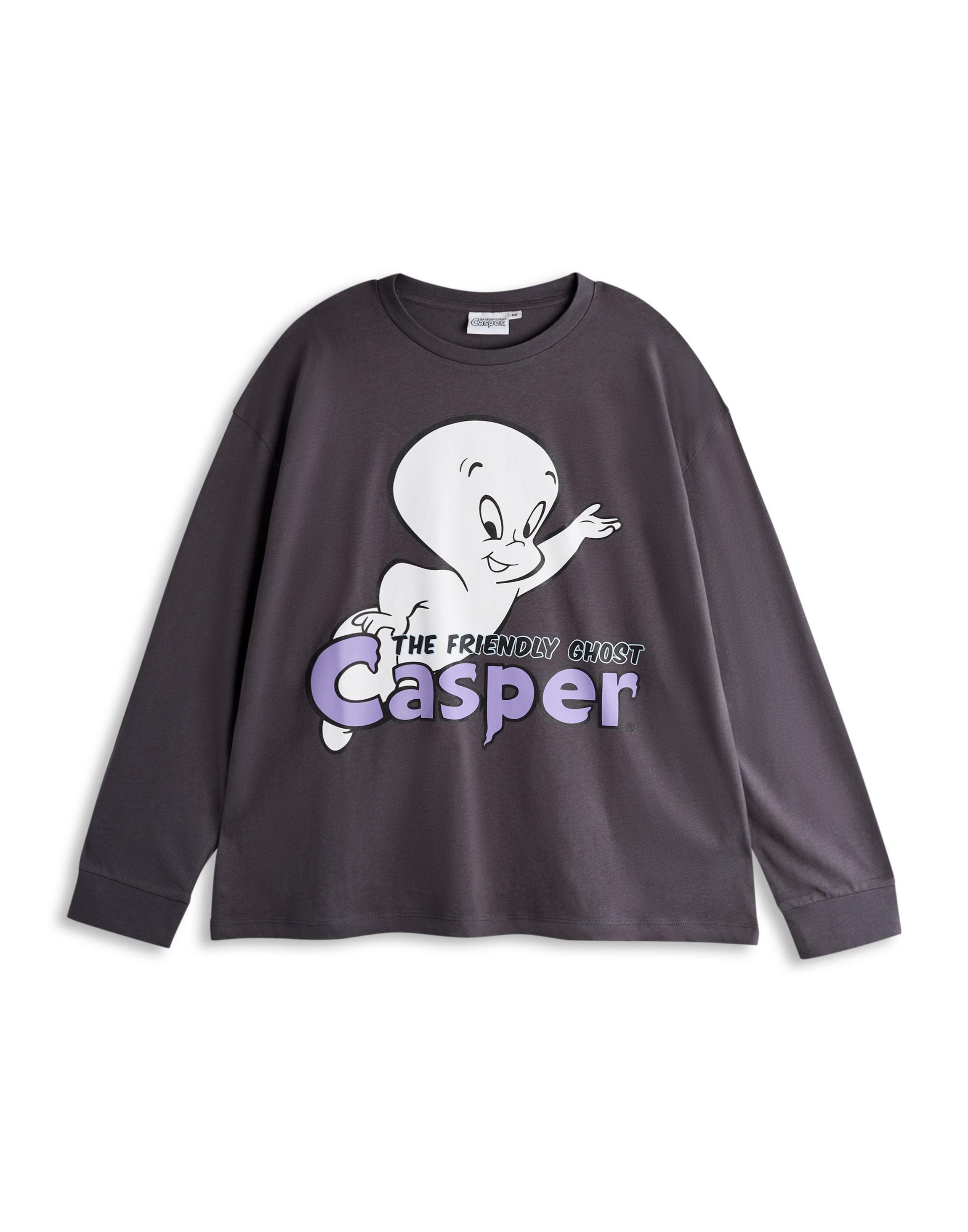 Grey Casper Grey Casper Character Pyjama Set, Image 4 of 6