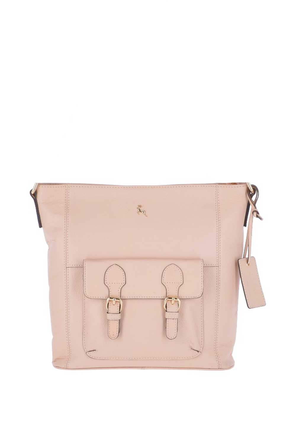 Cream Ashwood Leather Cream Medium Leather Shoulder Bag, Image 1 of 5