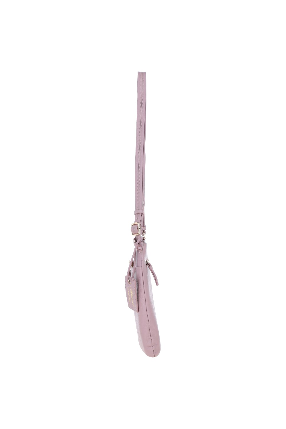 Light Pink 'Bella' Real Leather Crossbody Bag, Image 4 of 4