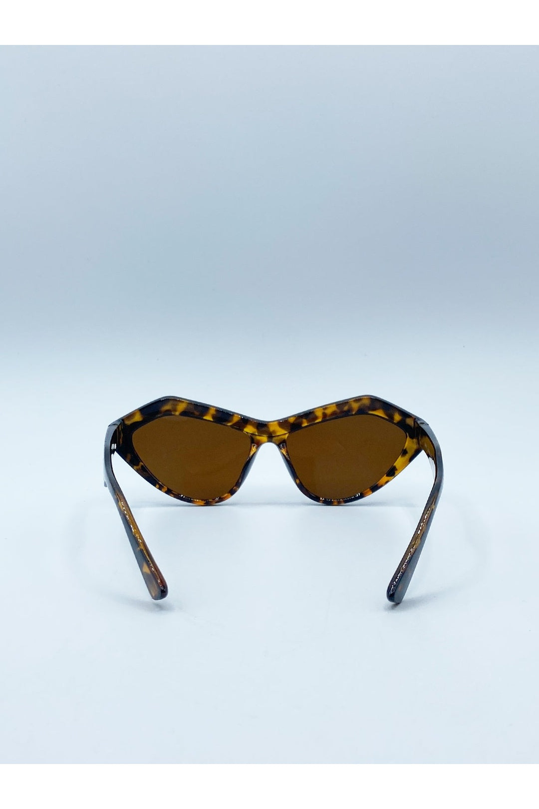 Brown Angular Sunglasses, Image 6 of 6