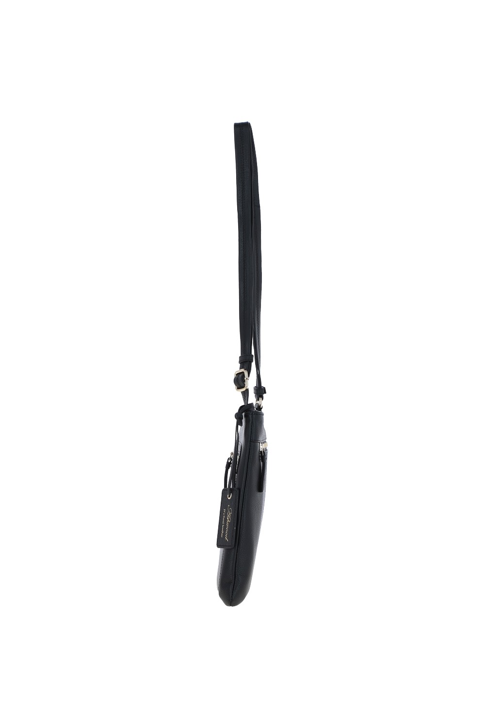 Black 'Cienna' Real Leather Crossbody Bag, Image 3 of 5