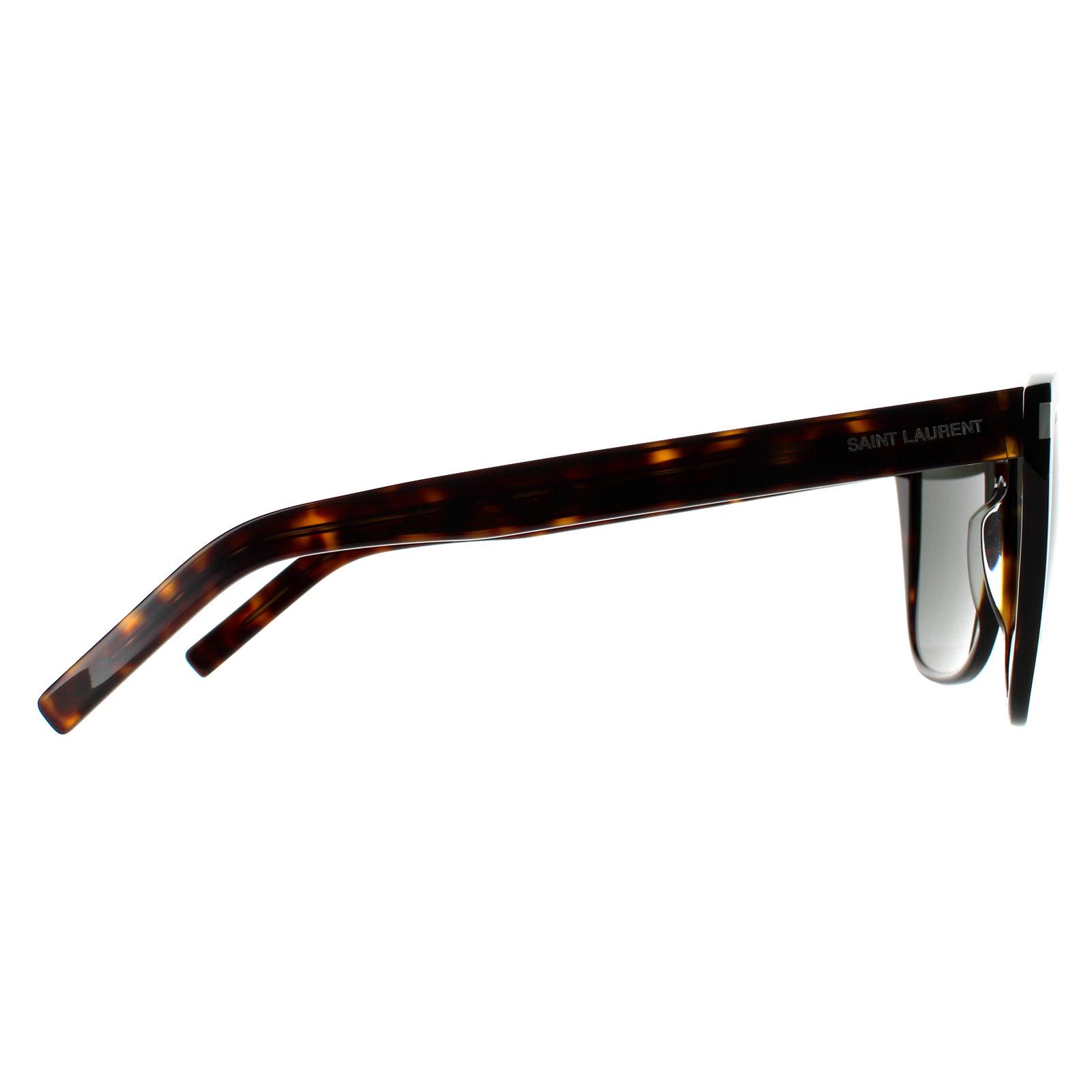 Brown Square Dark Havana Grey Sunglasses, Image 4 of 4