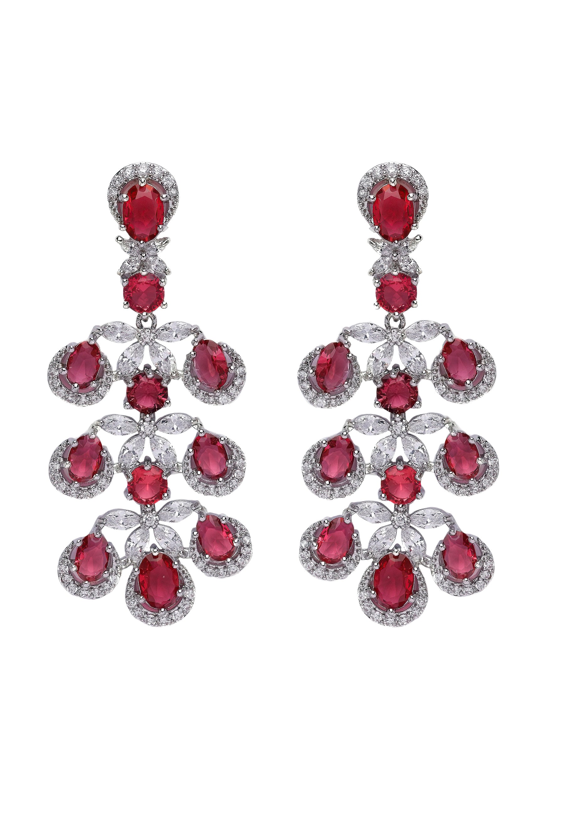 Pink Diva Antique Dangle Earrings