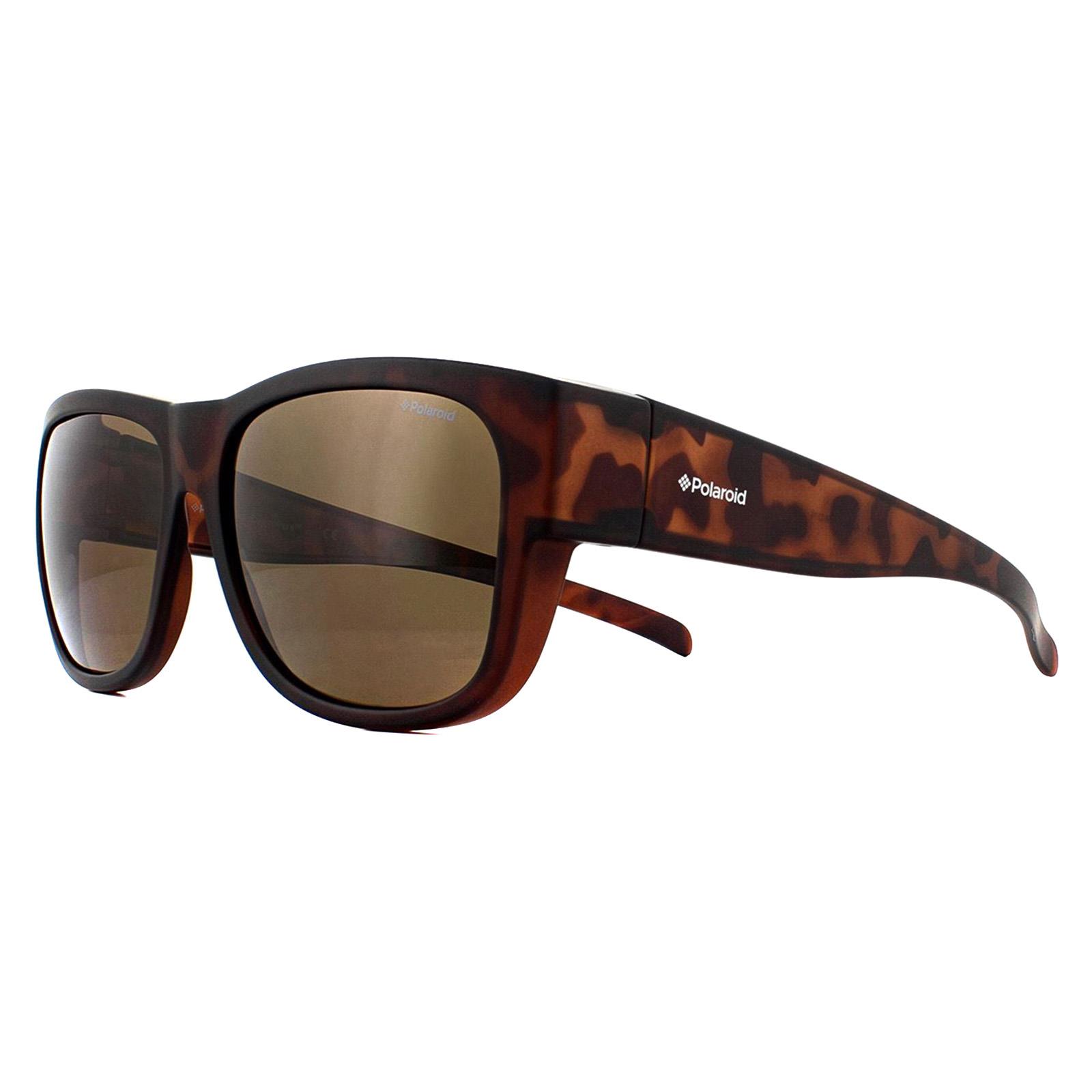 Suncovers Square Havana Brown Polarized Sunglasses, Image 2 of 4