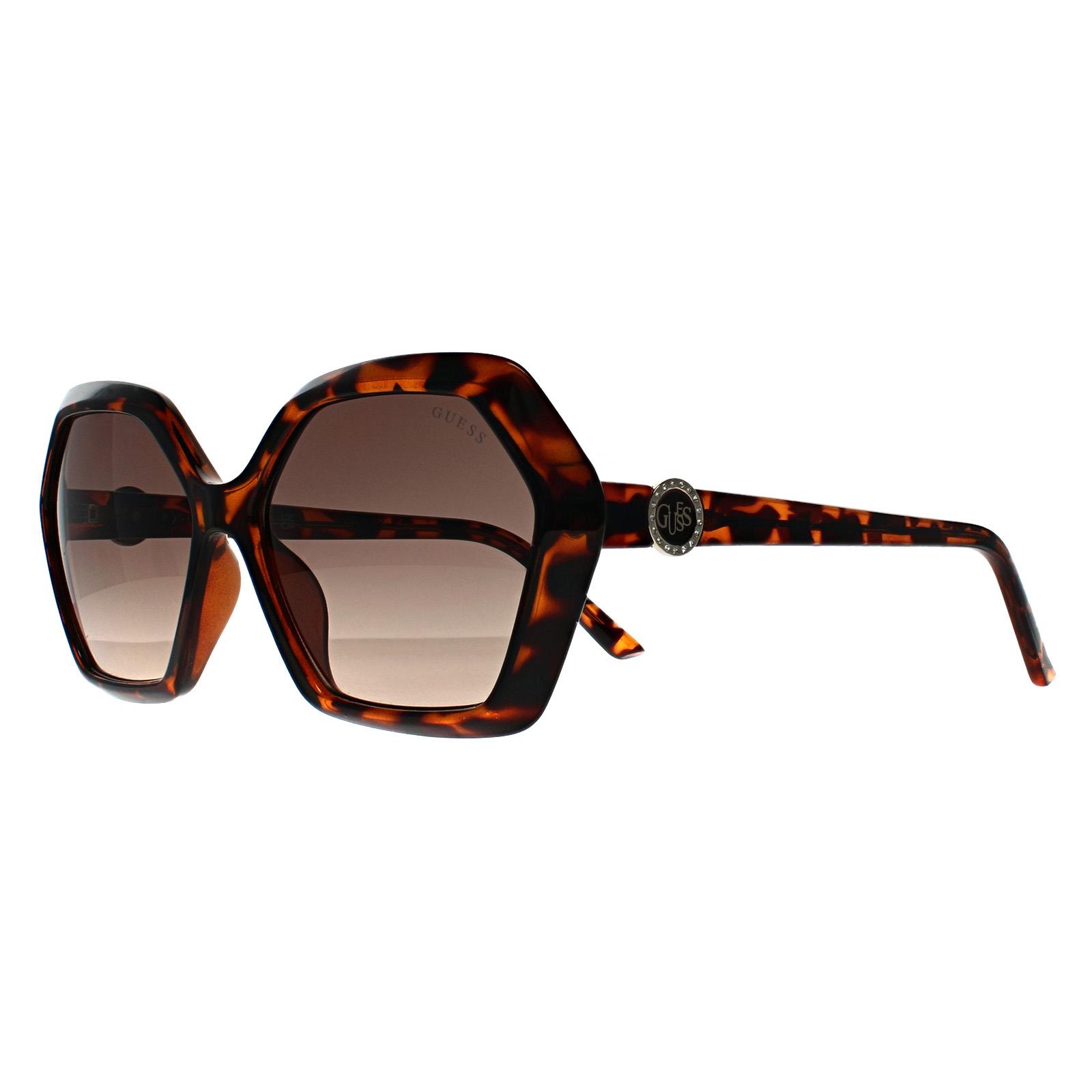 Brown Guess Brown Square Dark Havana Grey Gradient GF6144, Image 2 of 3