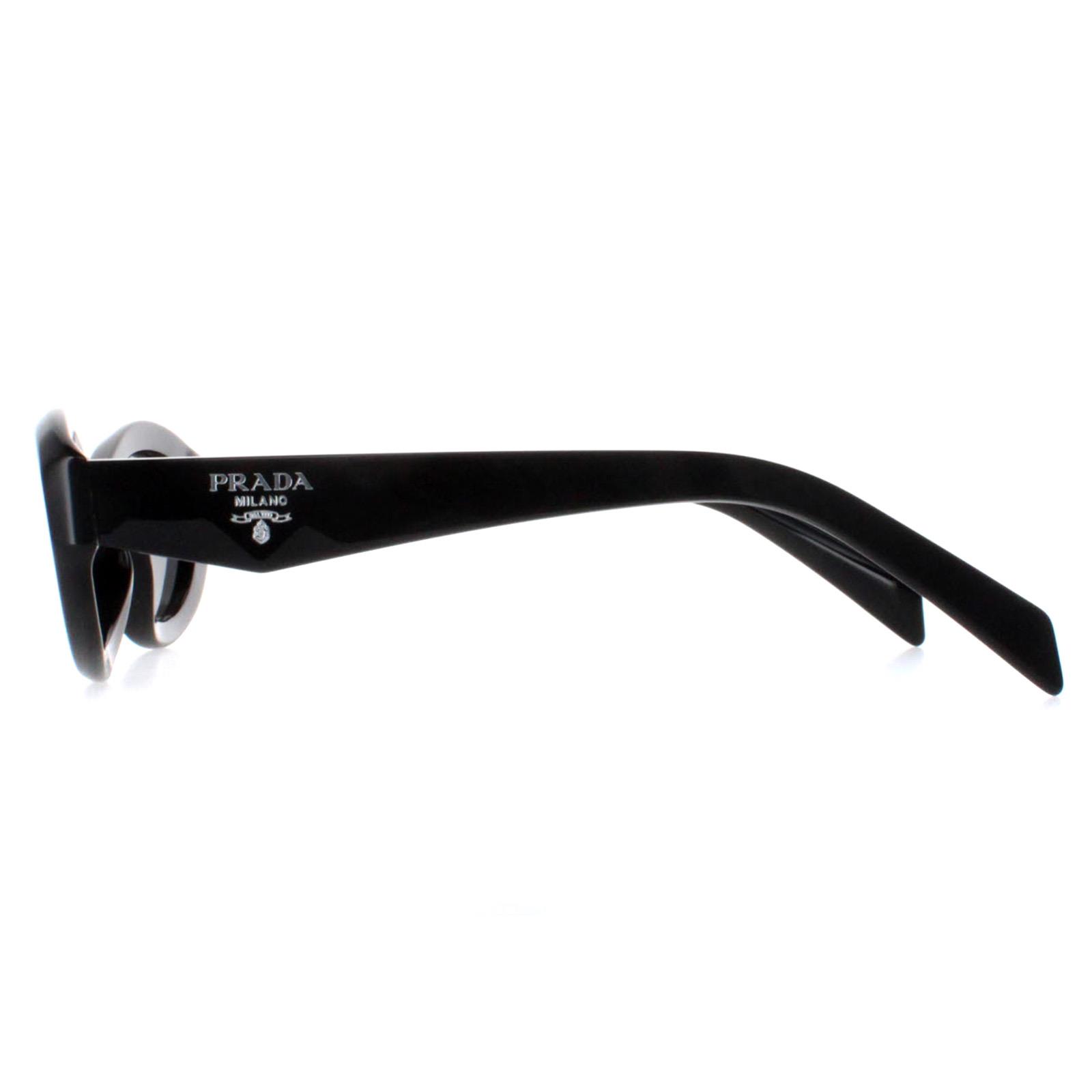 Black Prada Black Oval Black Dark Grey PR26ZS, Image 3 of 4