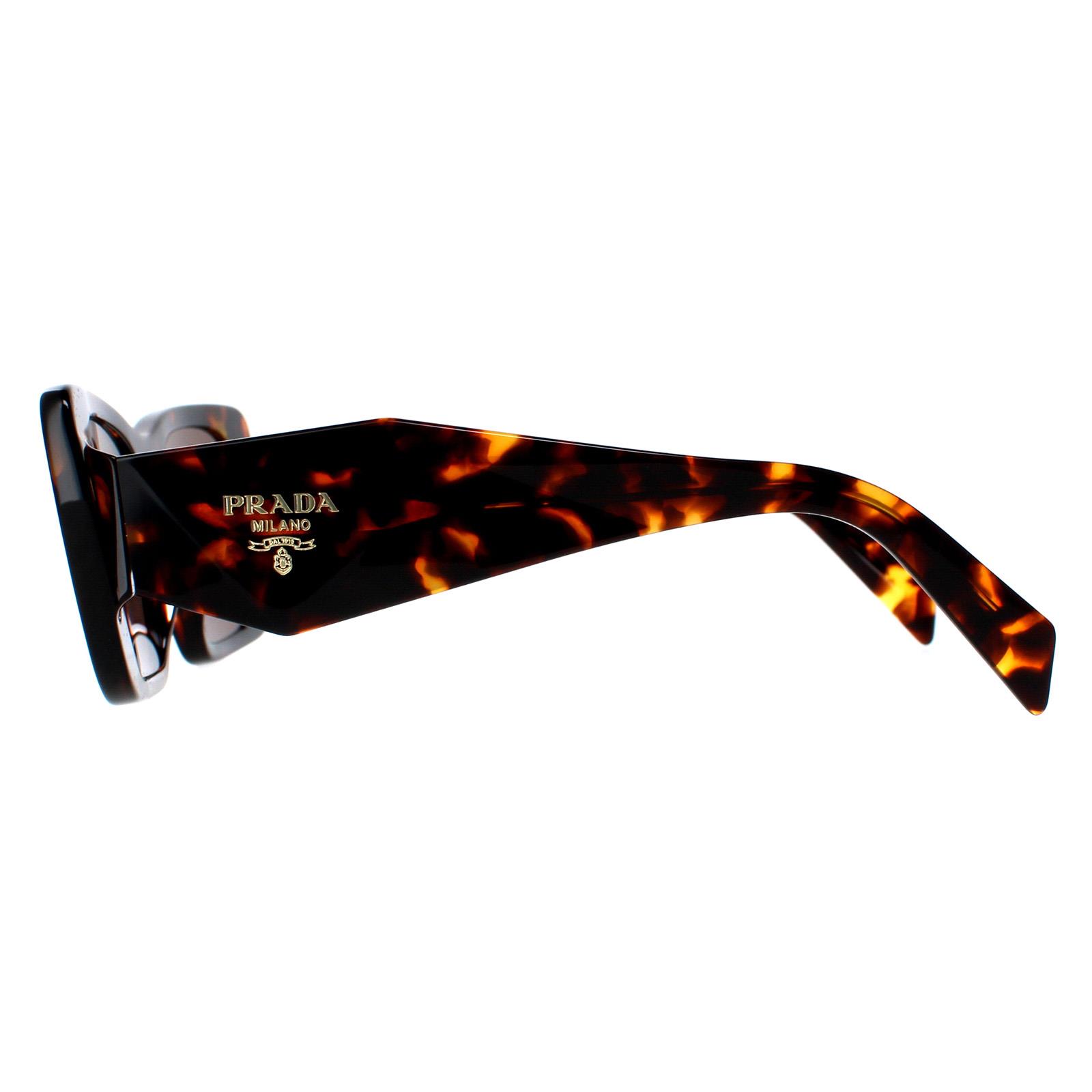 Brown Prada Brown Rectangle Honey Havana Dark Brown PR08YS, Image 3 of 6