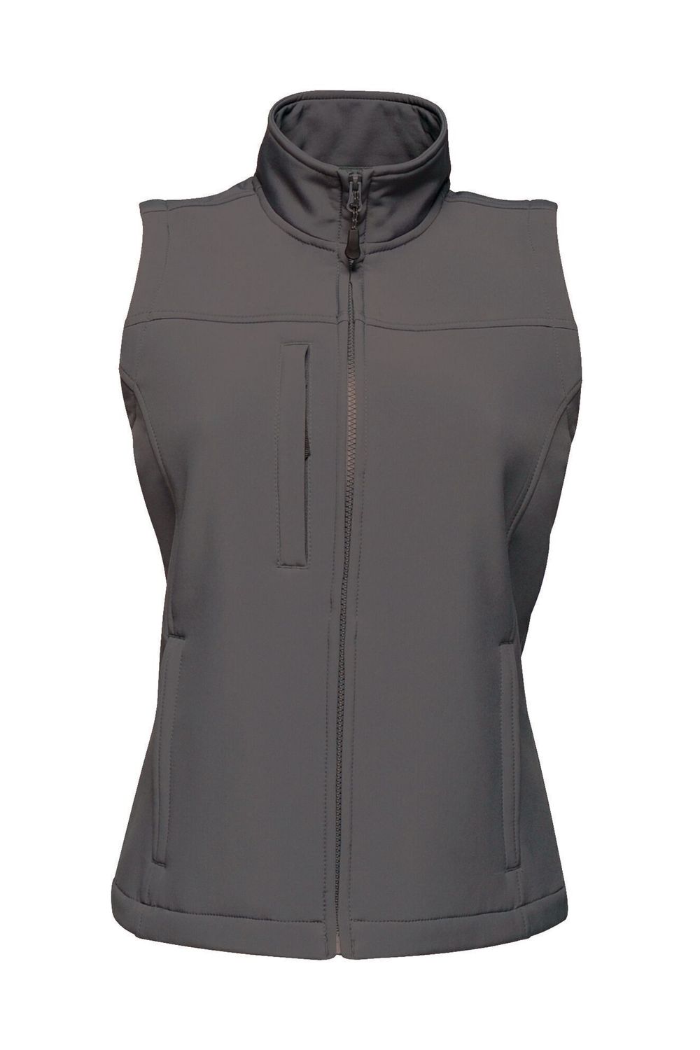 Grey Regatta Grey Flux Soft Shell Bodywarmer, Image 1 of 5