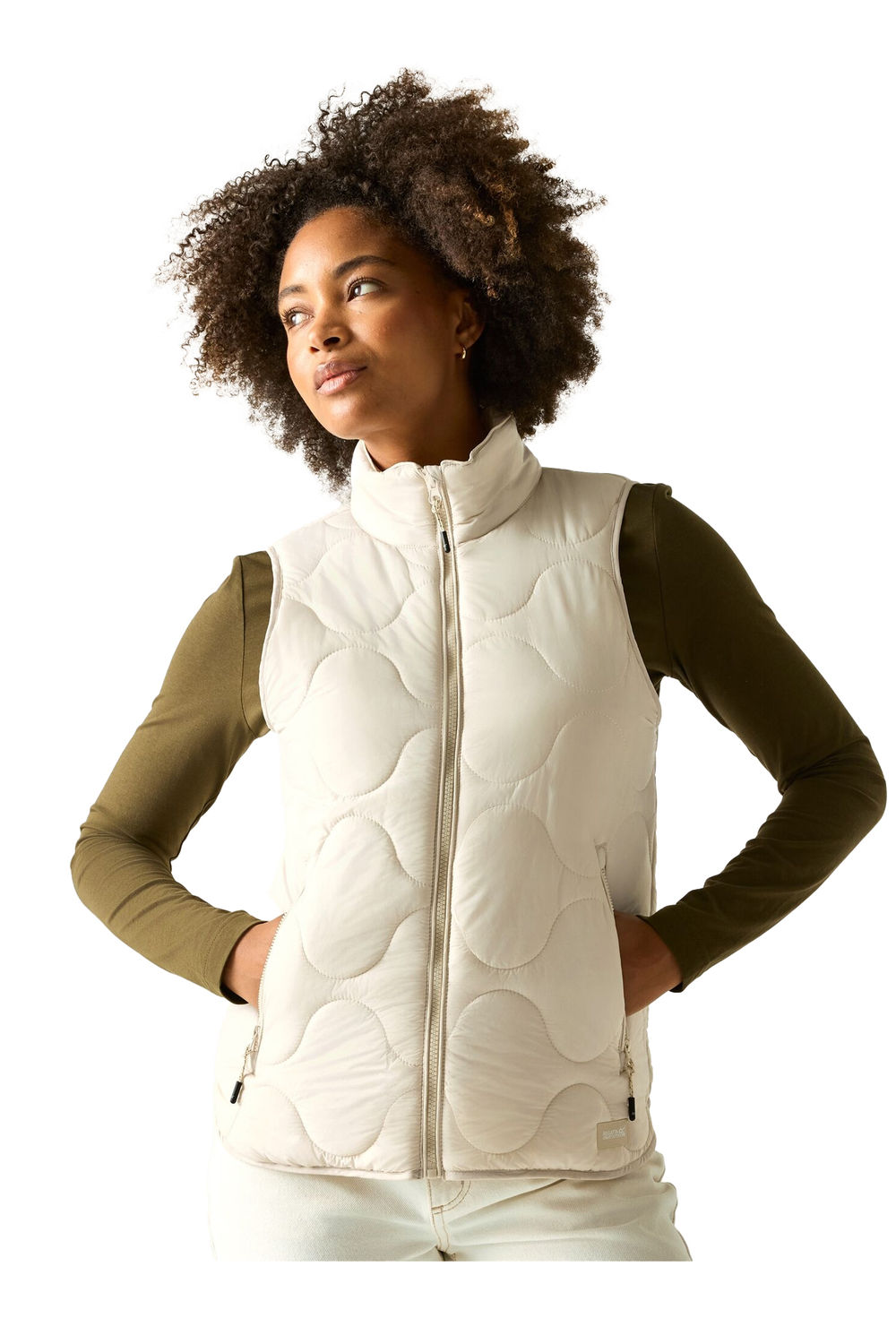 Cream Carlotte Gilet, Image 4 of 4