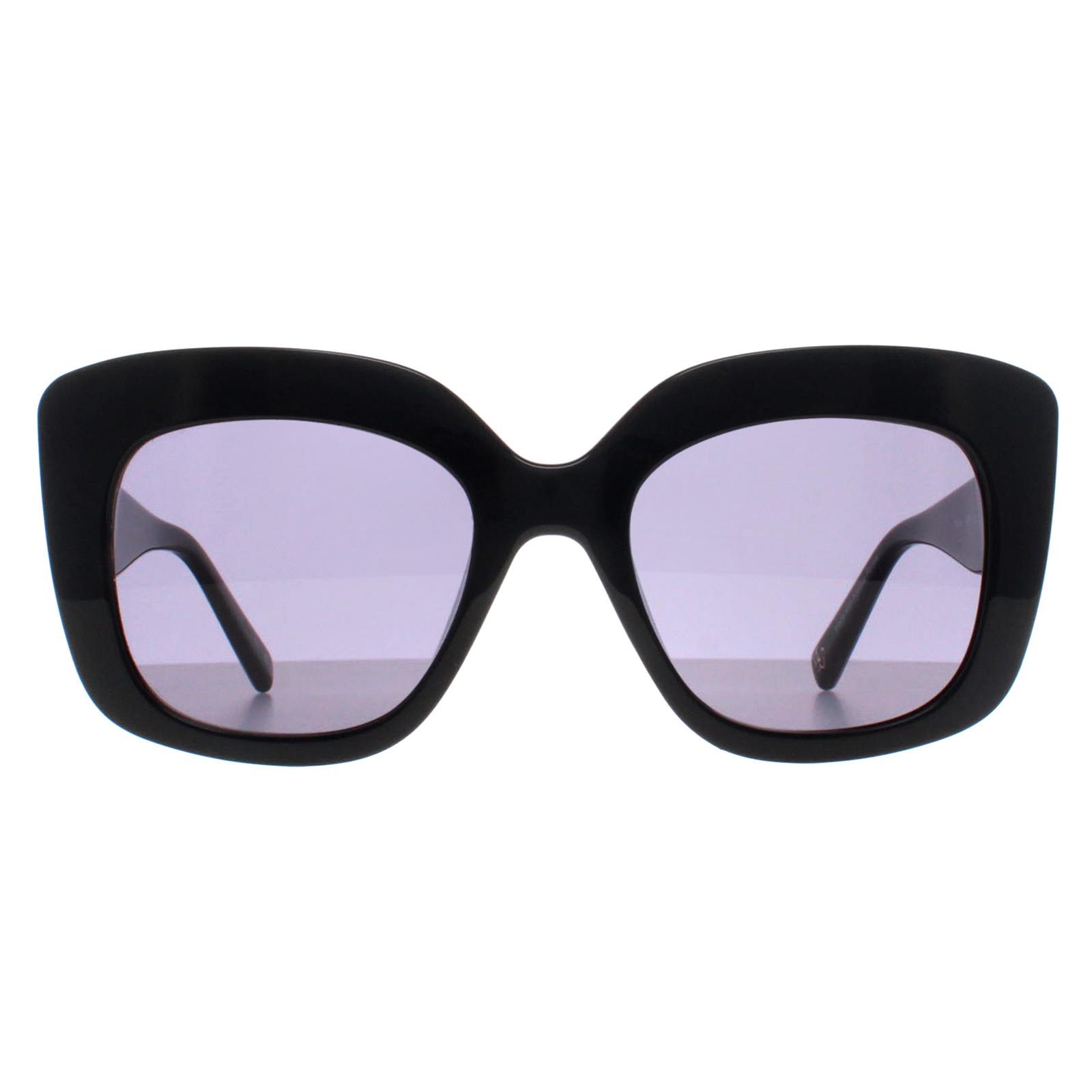 Black Ted Baker Black Cat Eye Gloss Solid Black Grey TB1675 Hattie, Image 1 of 3