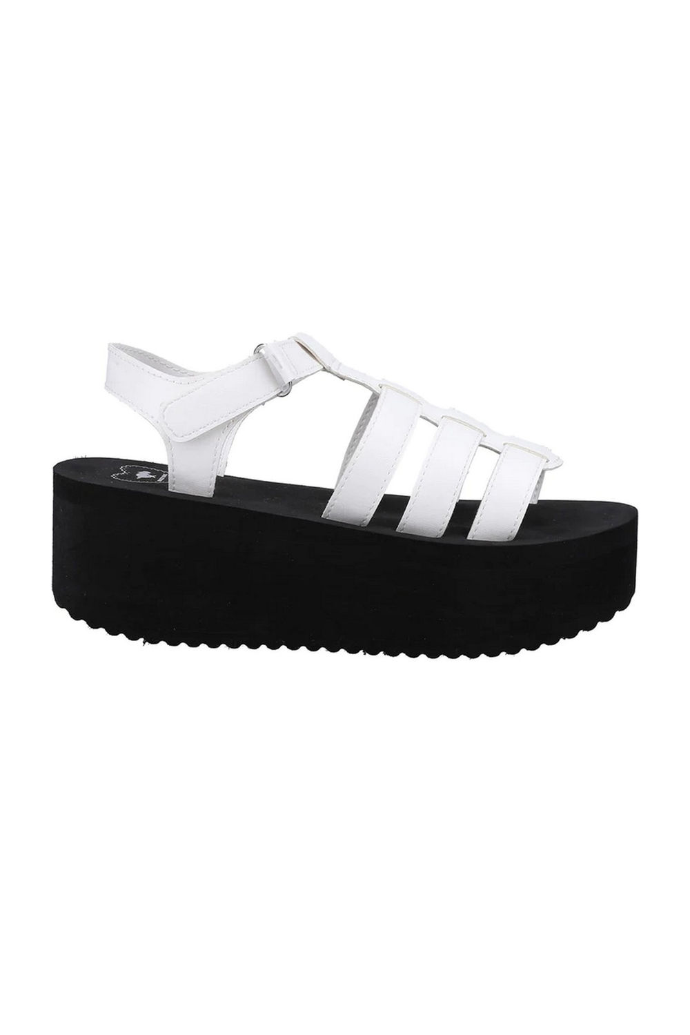 White Helio Terrence Wedge Sandals, Image 1 of 4