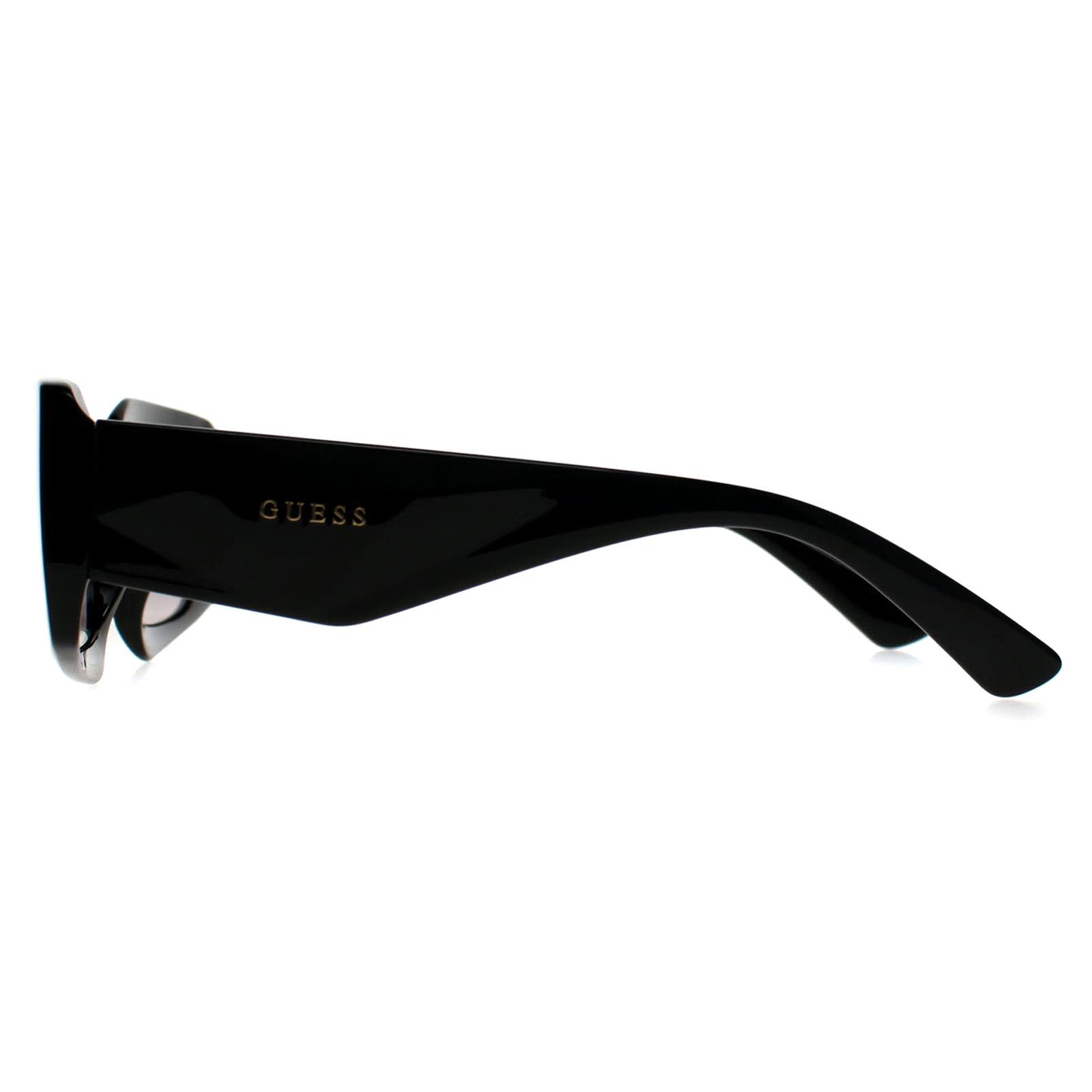 Black Guess Black Square Shiny Black Purple Gradient GF6200, Image 3 of 3