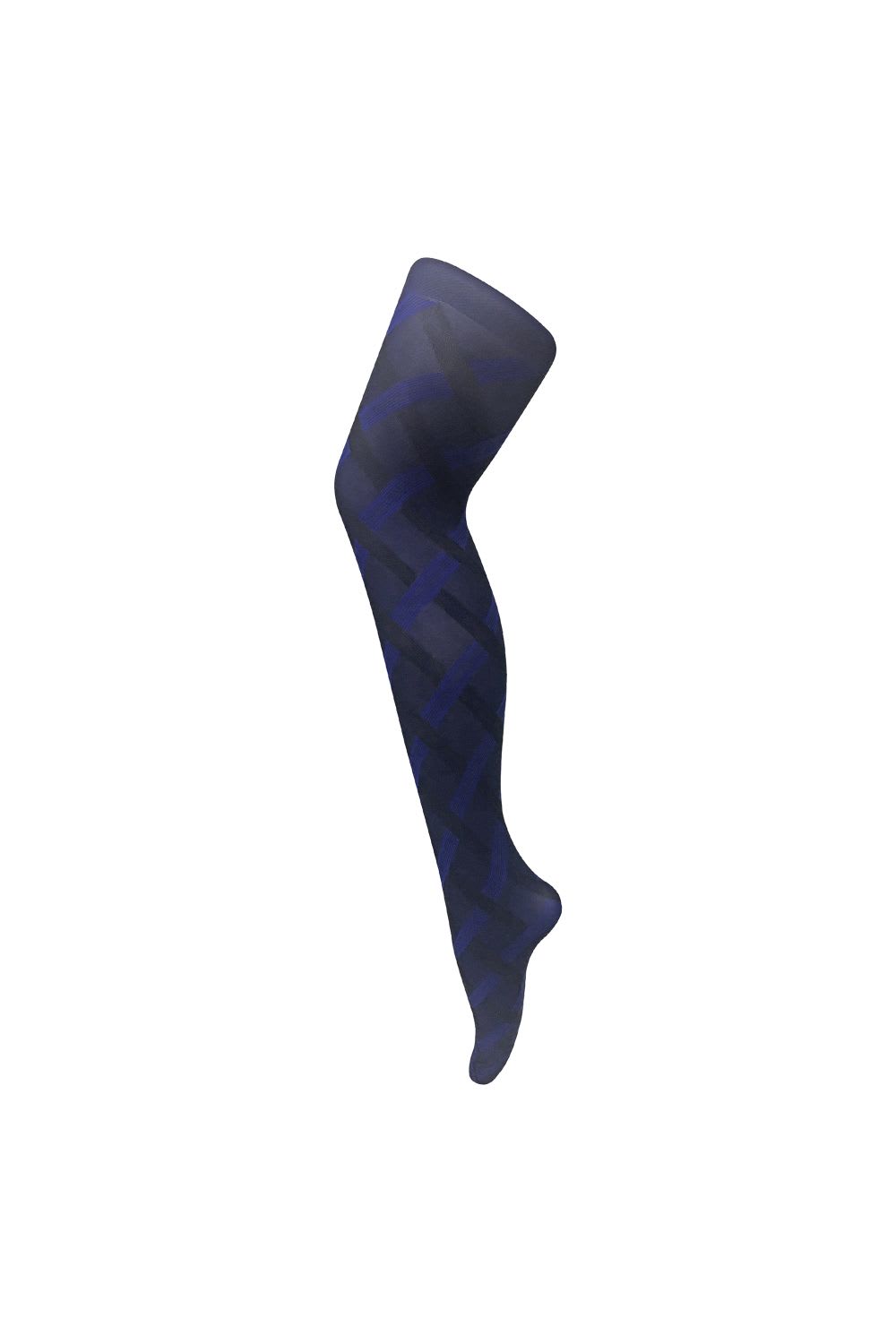 Aquamarine 80 Denier Opaque Patterned Tights, Image 1 of 4