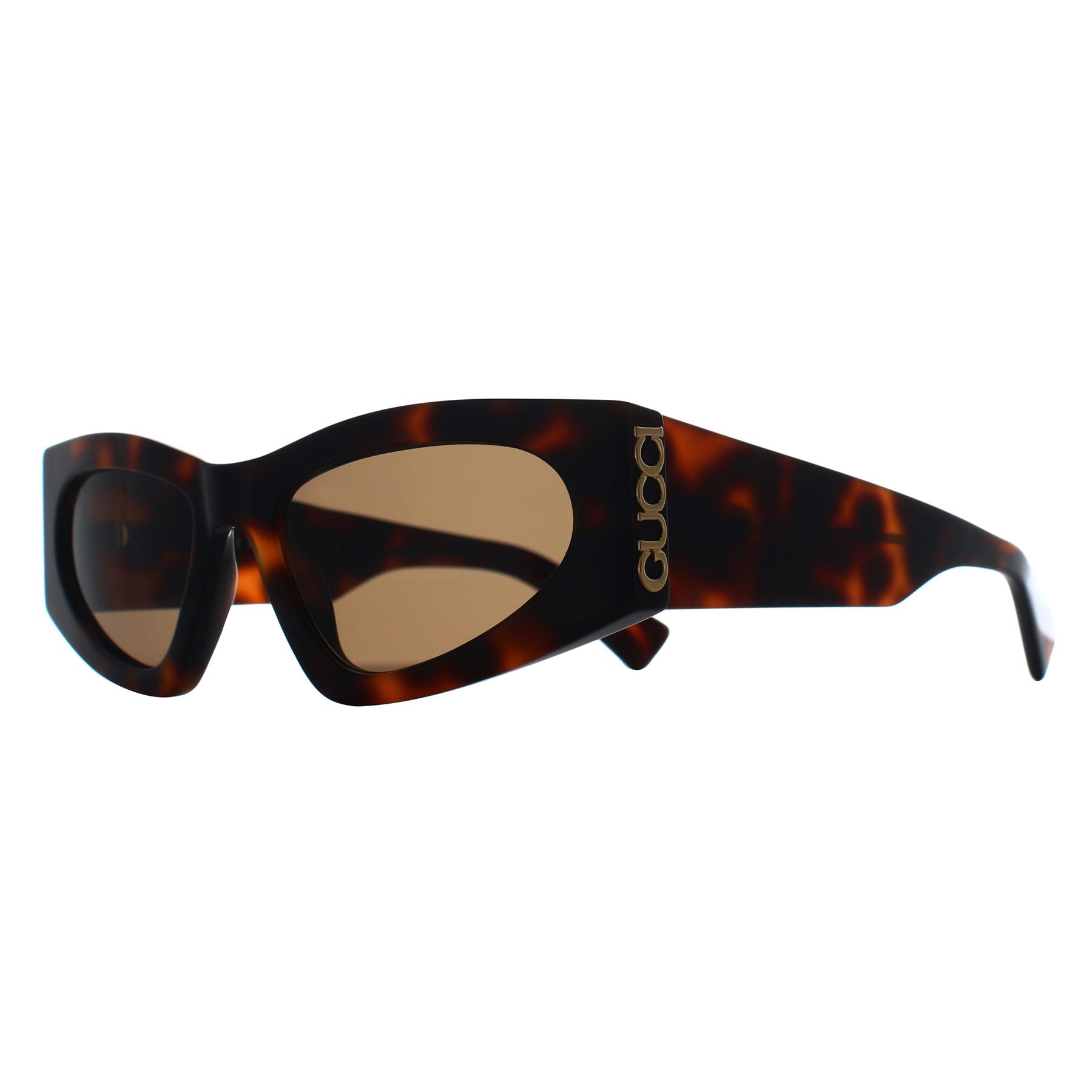 Brown Gucci Brown Rectangle Havana Brown GG2040S, Image 2 of 3