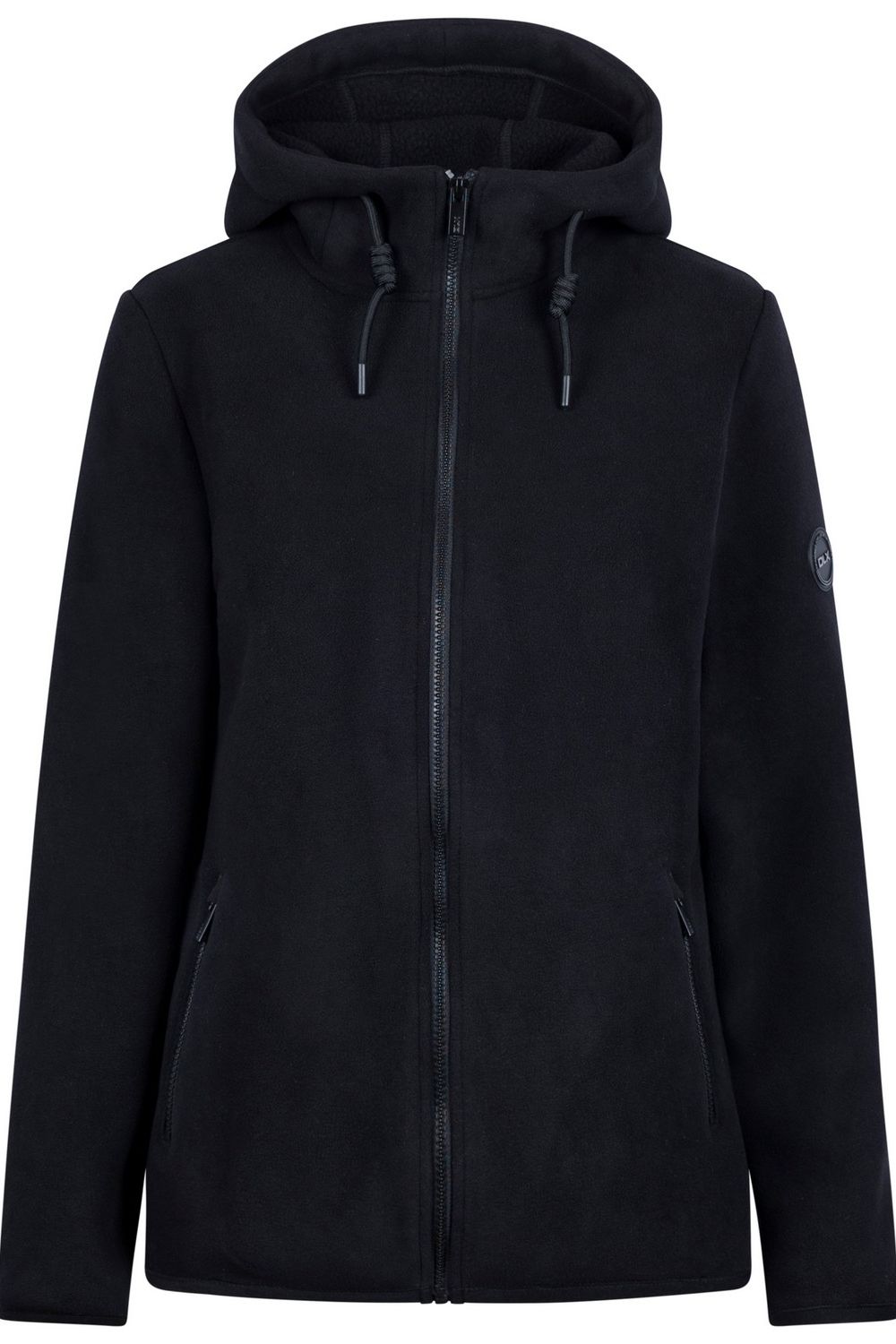 Black Leila DLX Fleece Jacket, Image 1 of 2