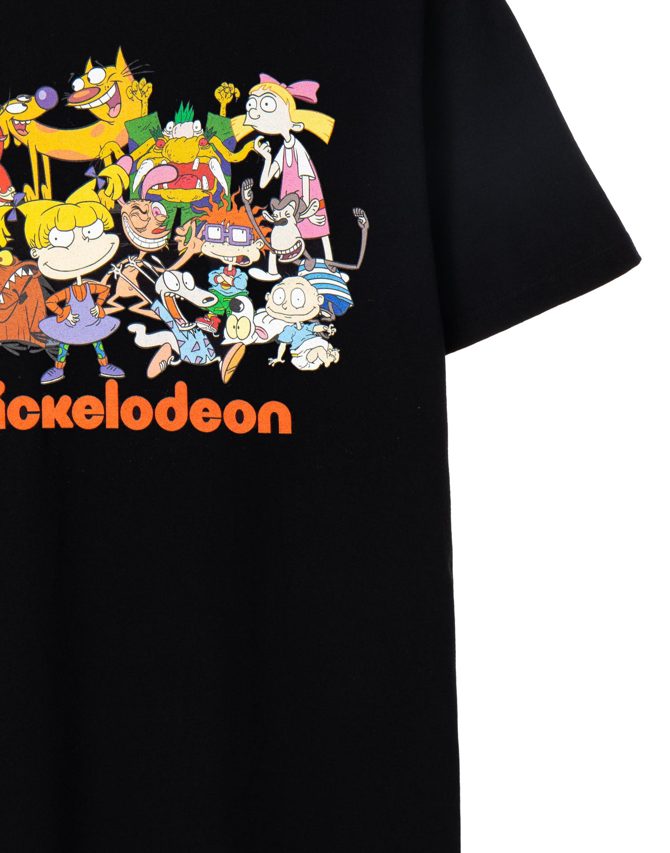 Black Nickelodeon Classic Group T-Shirt, Image 4 of 6